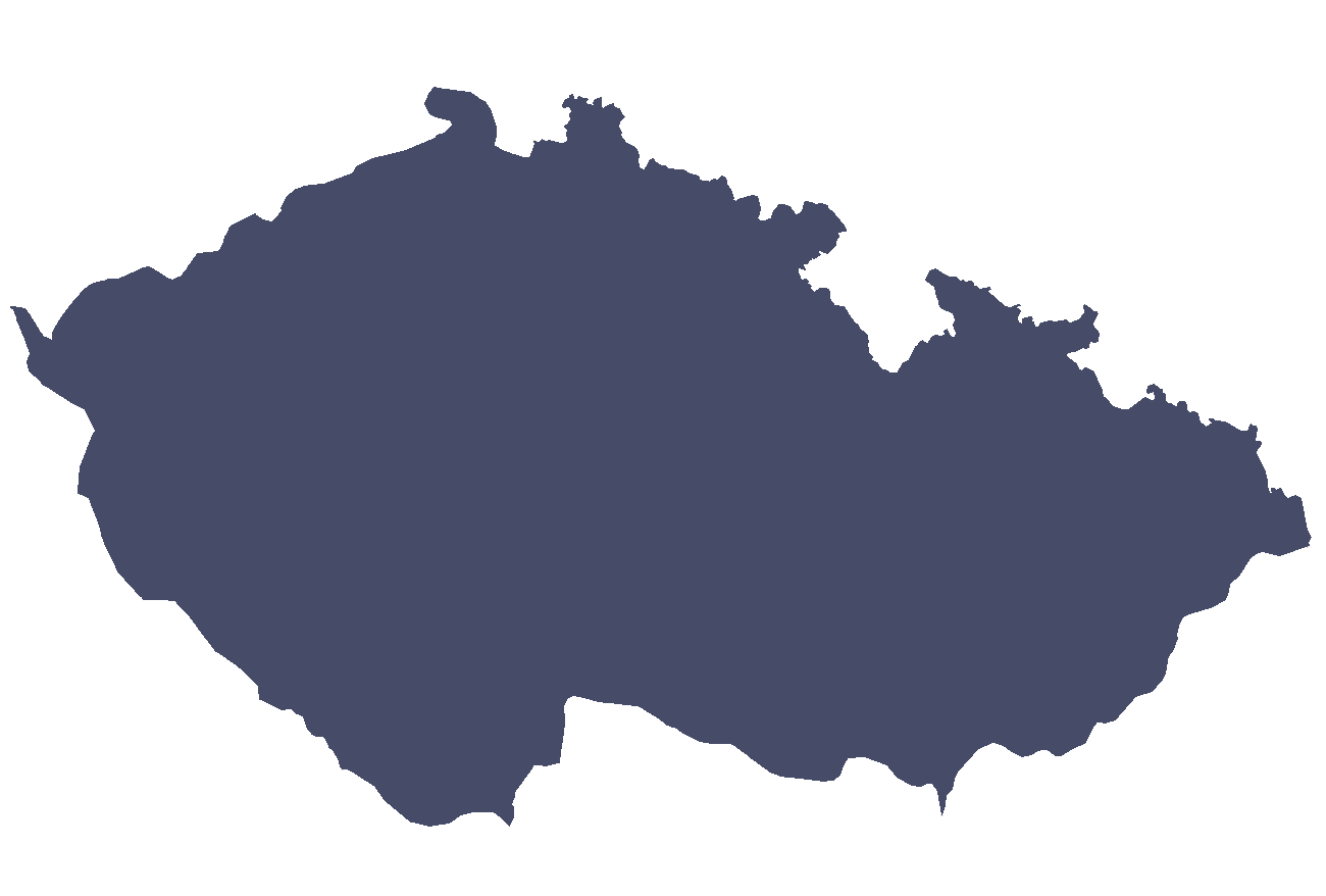 Mapa de Republica Checa