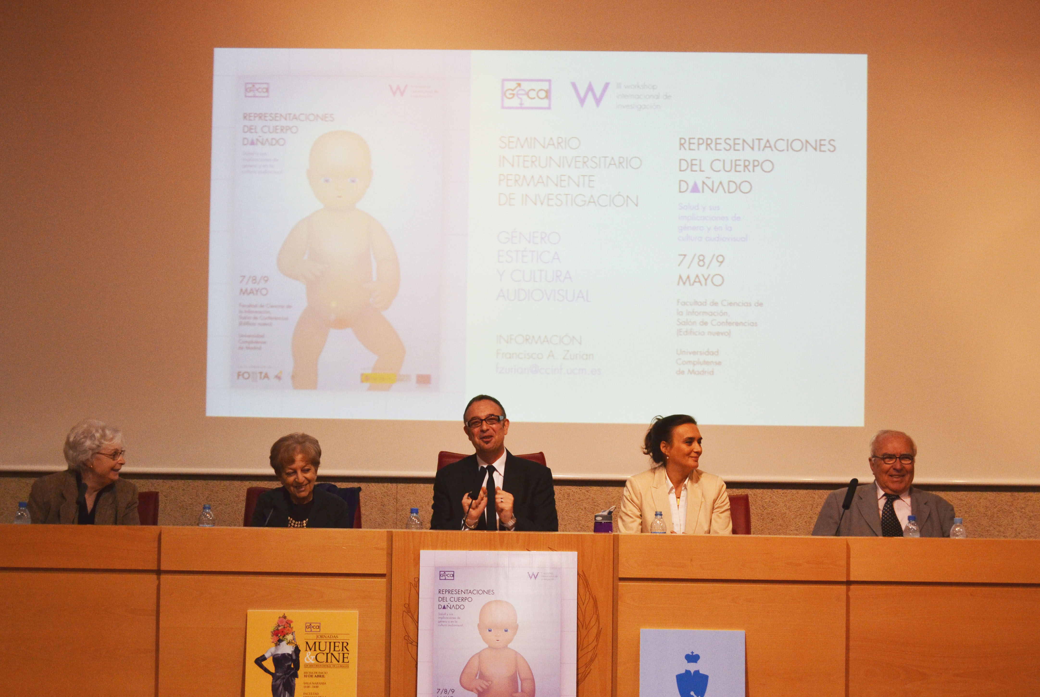 Josefina Molina, Teresa de Lauretis, FZ, Giulia Colaizzi y Román Gobern