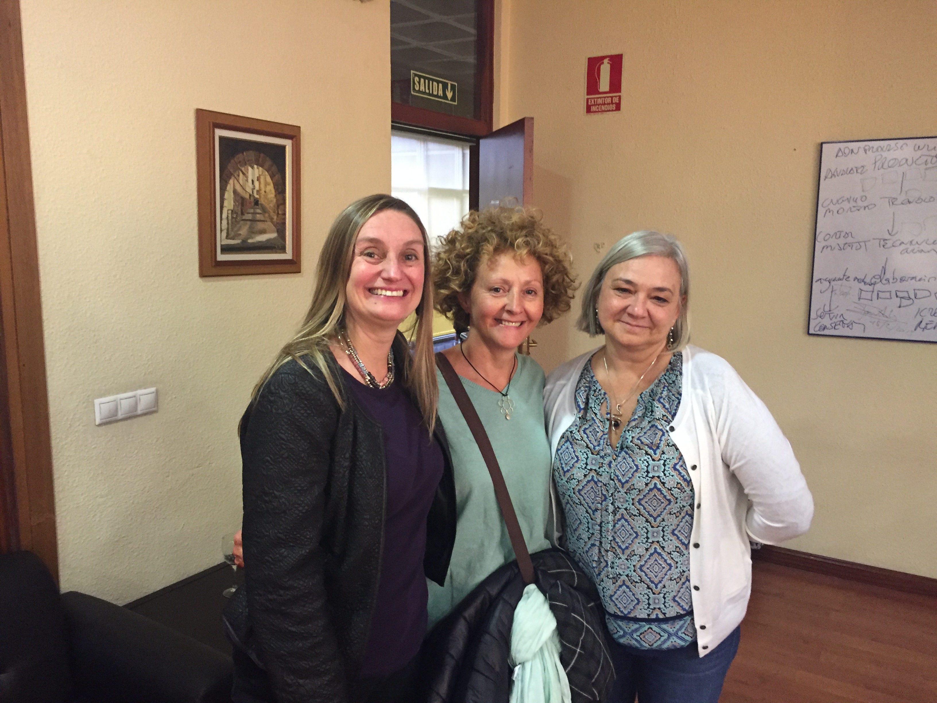 Barbara Zecchi, Alicia Luna y Raquel Medina