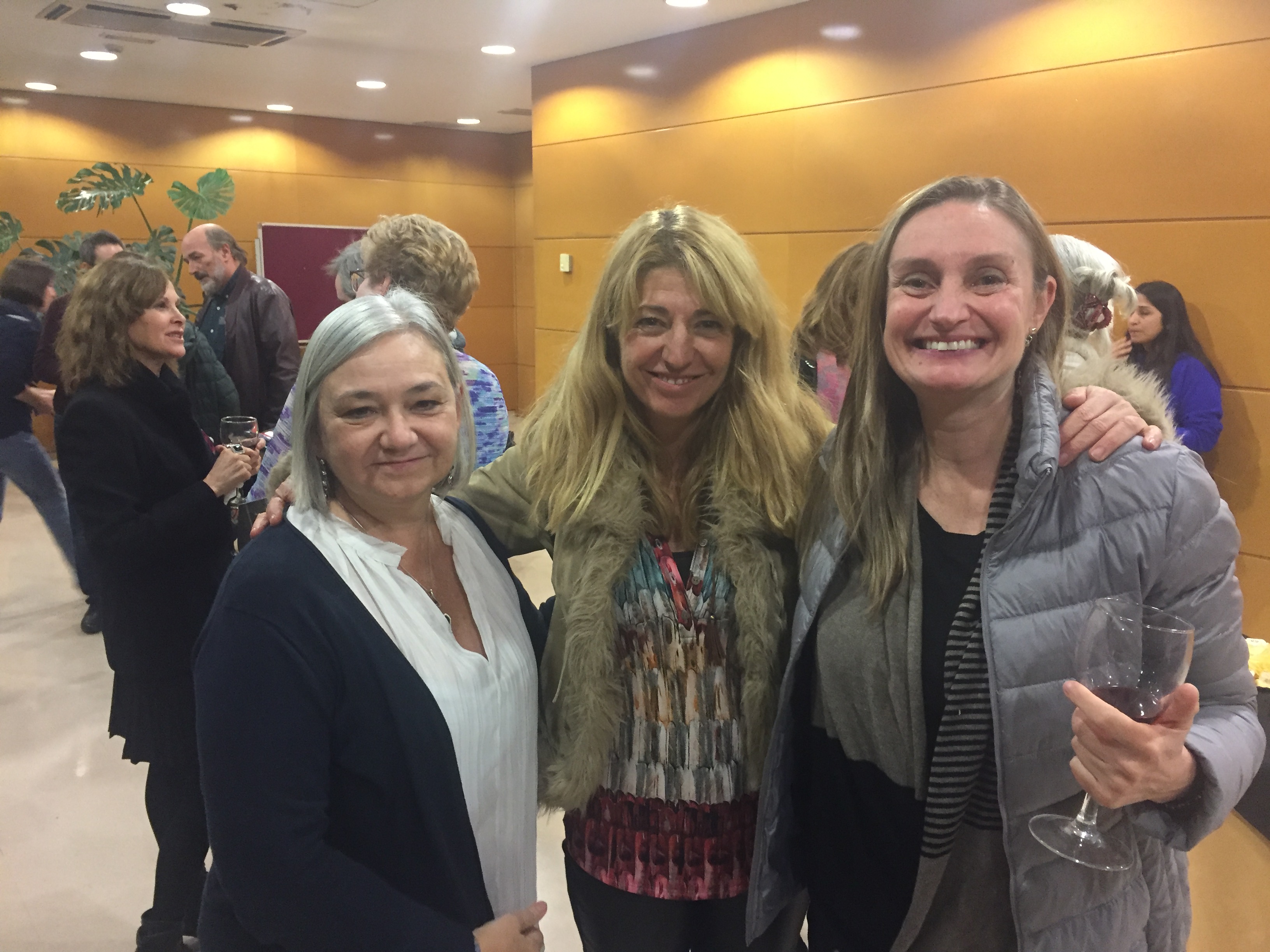 Raquel Medina, Ines París y Barbara Zecchi