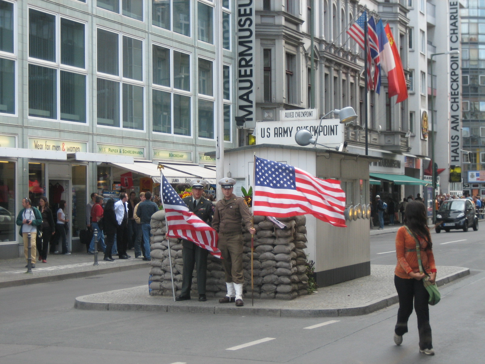 Check point. Berlin, Alemania