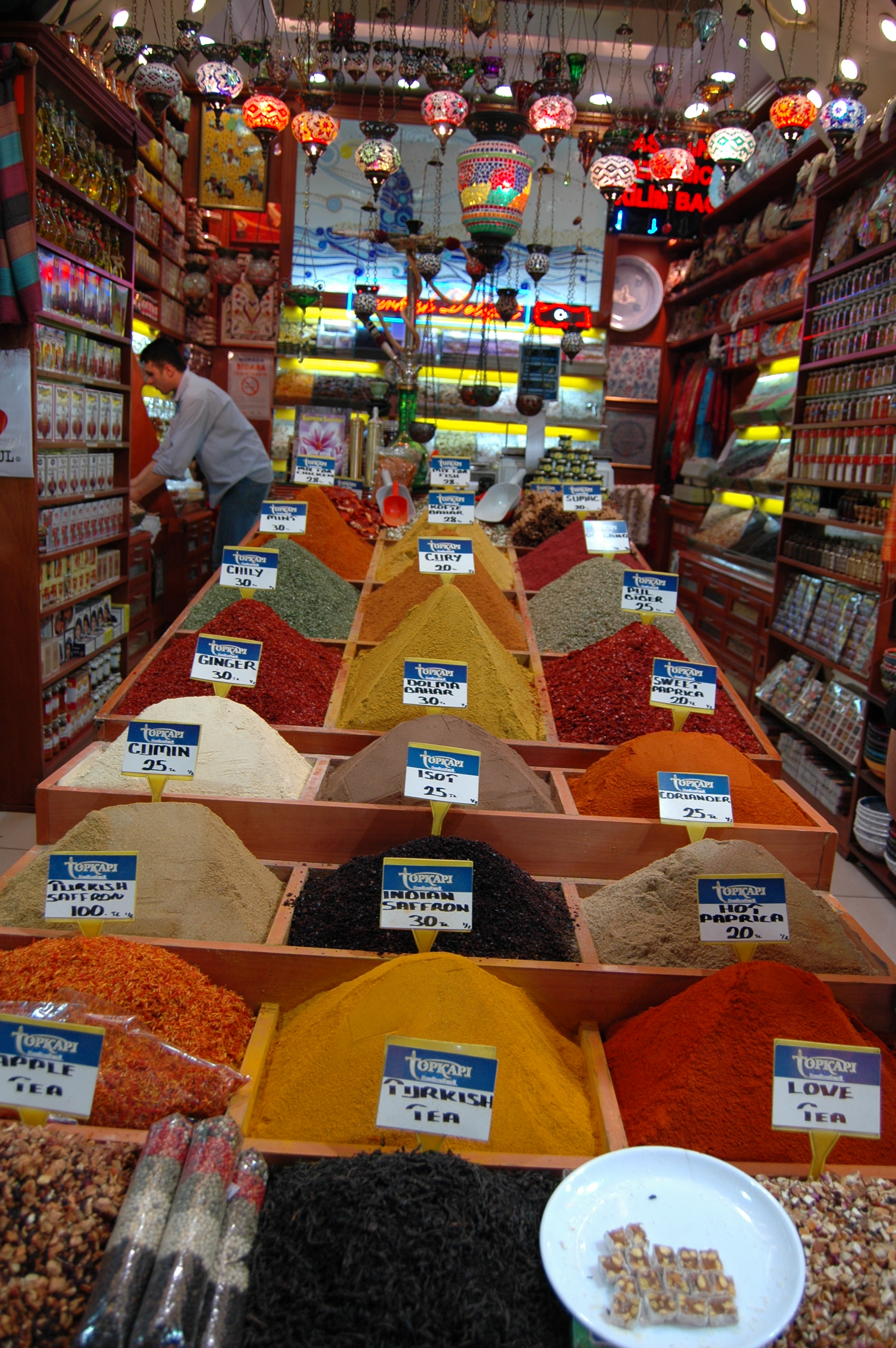Bazar de las especias, Estambul