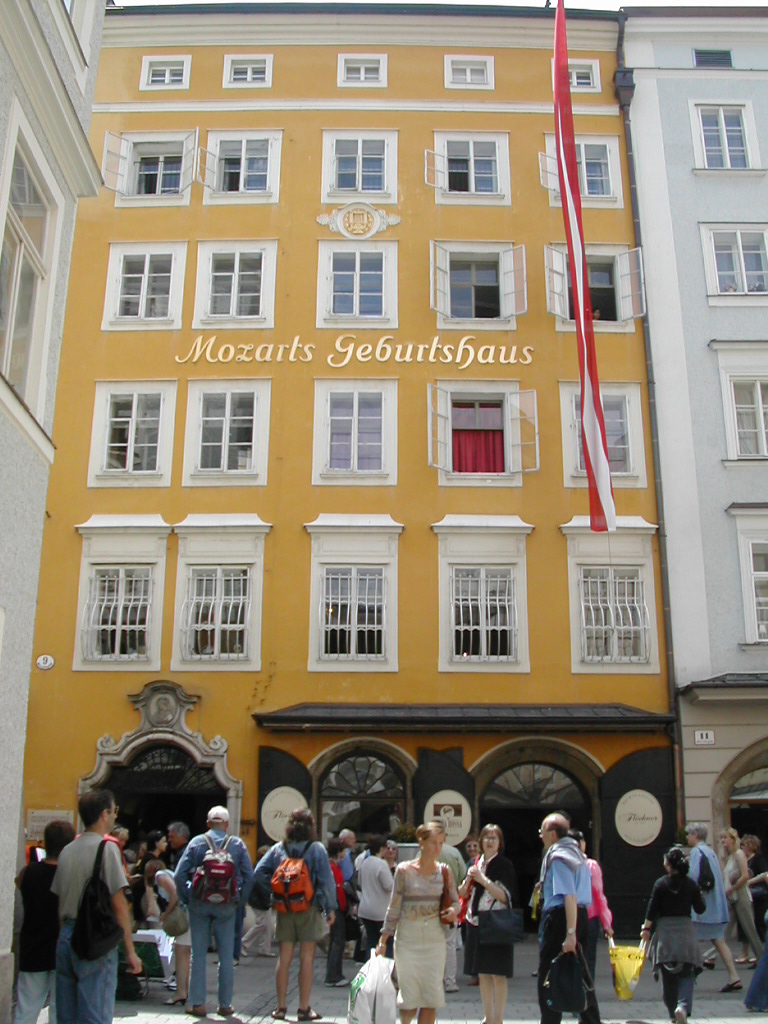 Casa de Mozart en Salzburgo