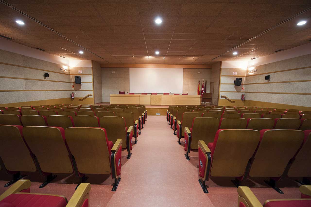 Sala de Conferencias de la Facultad de Ciencias de la Información