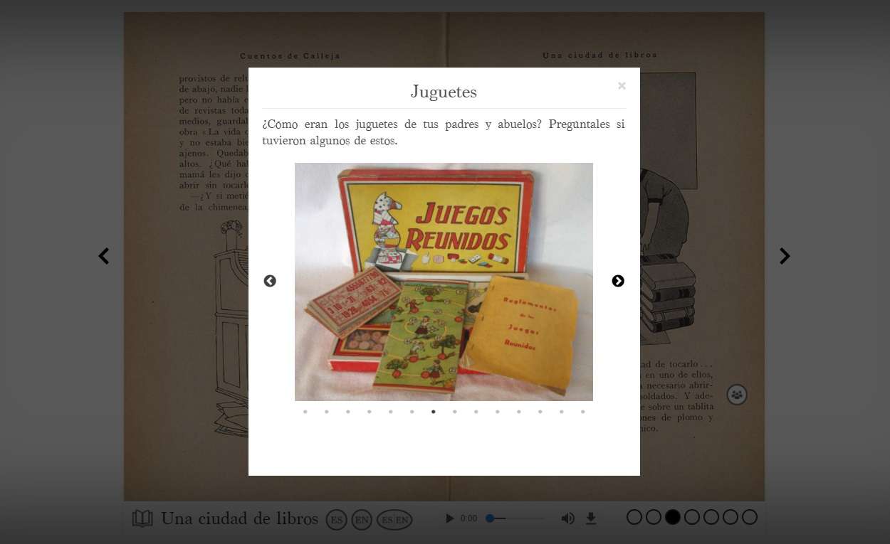 Segundo Piloto "Una ciudad de libros", de la colección Calleja Interactivo/Interactive Calleja