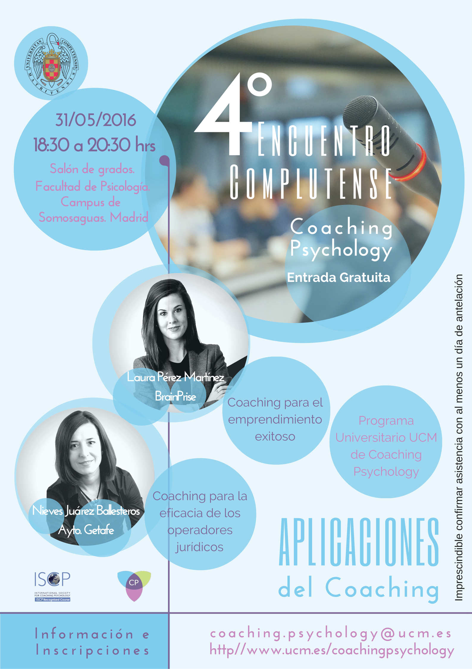 ENCUENTROS COMPLUTENSE DE COACHING PSYCHOLOGY