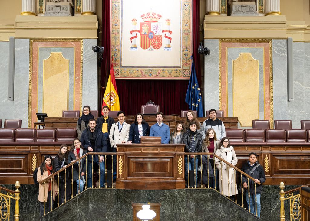 Visita al Congreso de los Diputados