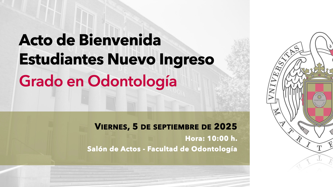 Bienvenido a la web del Grado en Odontología
