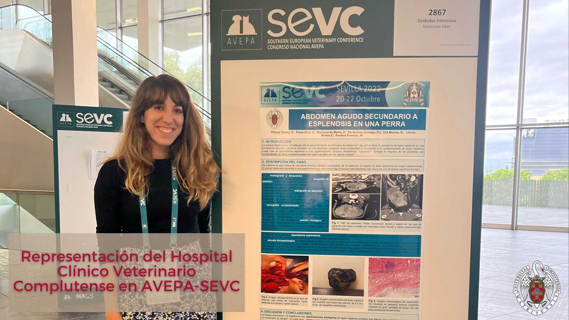 Amplia representación del Hospital Clínico Veterinario Complutense en el Congreso Nacional de AVEPA-SEVC
