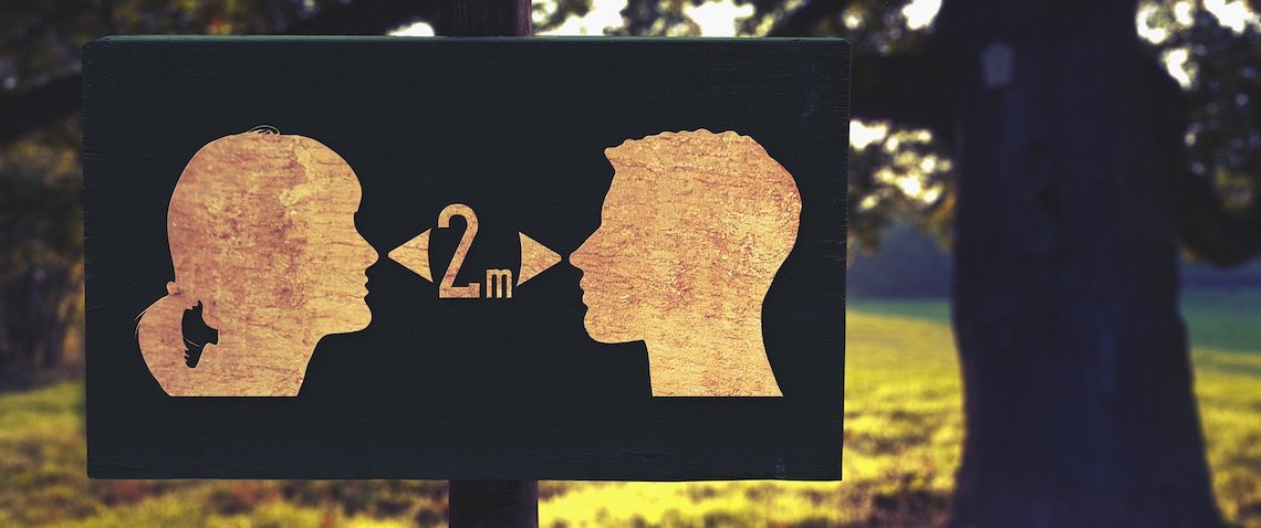 Distancia social en la COVID-19: Una mirada desde el lenguaje y la psicología