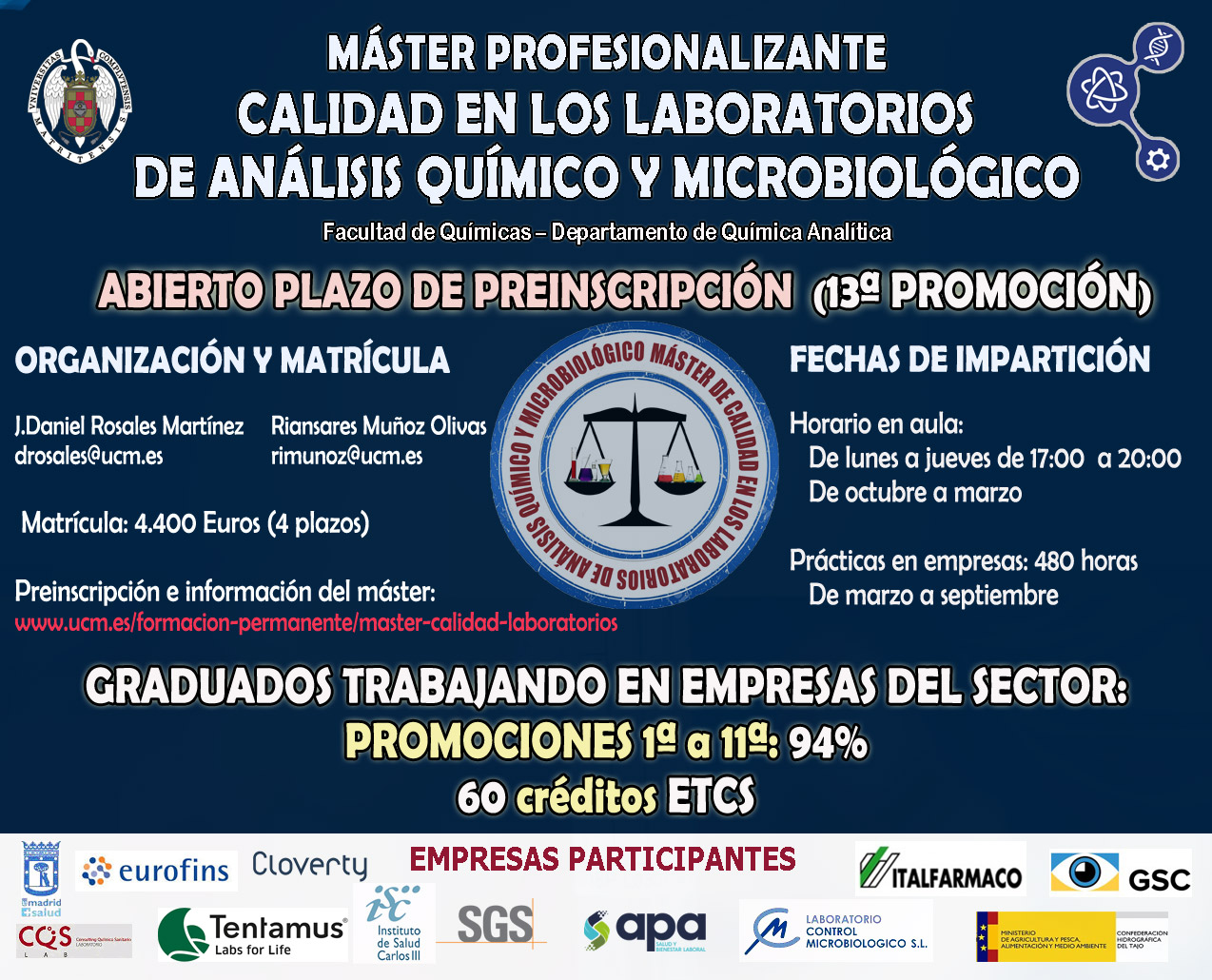 ABIERTO PLAZO DE PREINSCRIPCIÓN 2026-2027