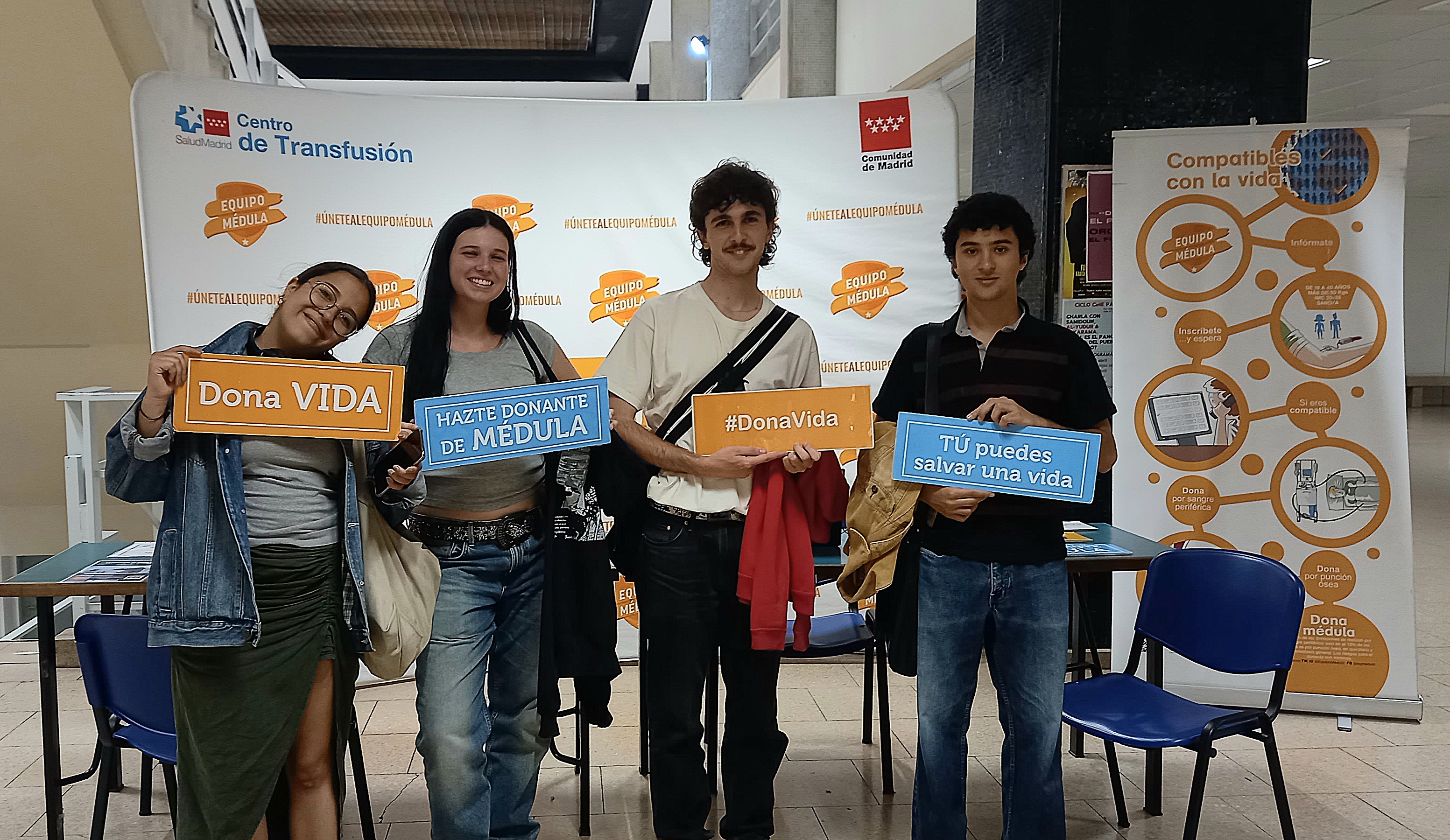 ¡Finaliza la campaña de donación de médula en la Universidad Complutense!