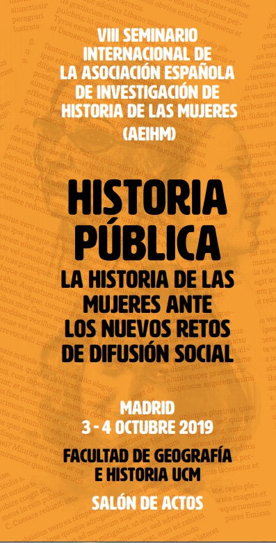 VIII Seminario Internacional de la Asociación Española de Investigación de Historia de las Mujeres - 1