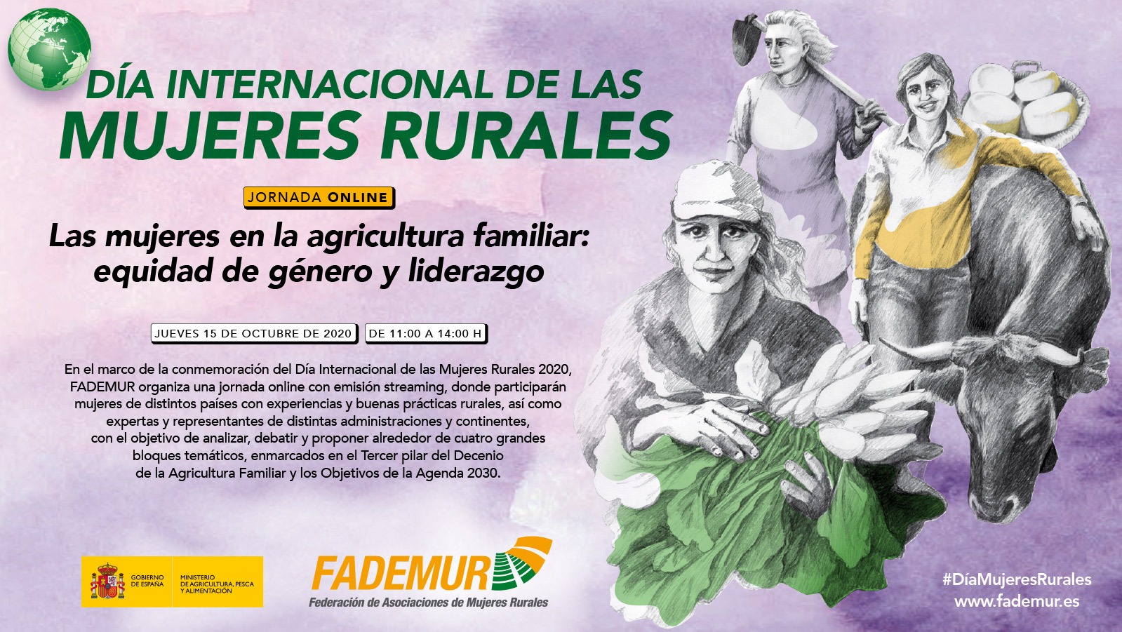 Encuentro online de mujeres rurales