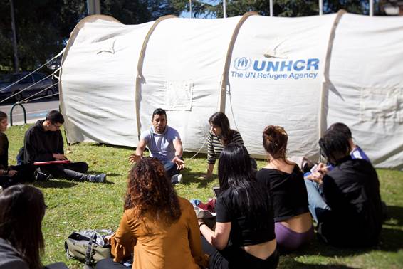 Un año más, la UCM está del lado de las personas refugiadas