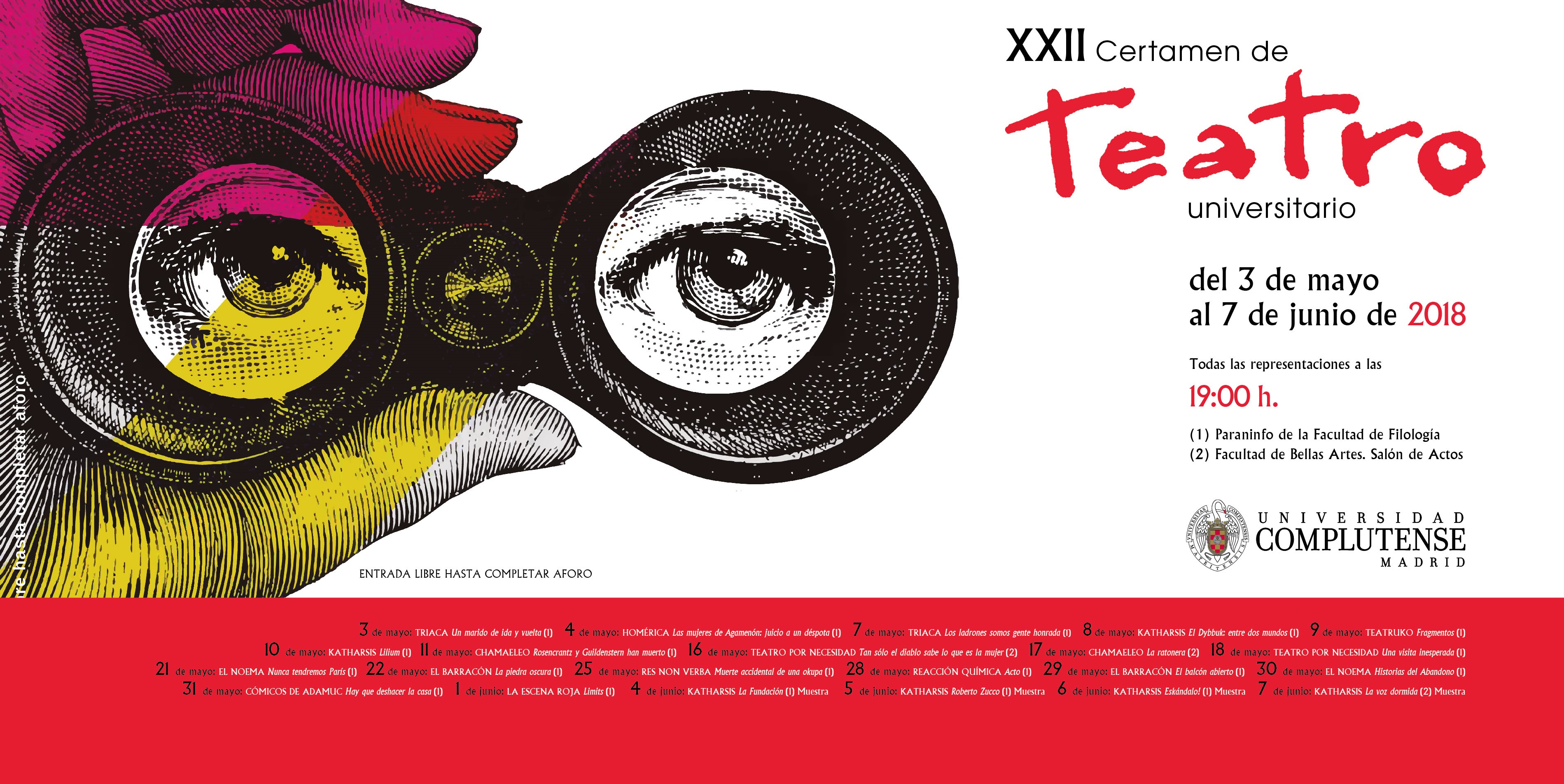XXII Certamen de Teatro Universitario UCM