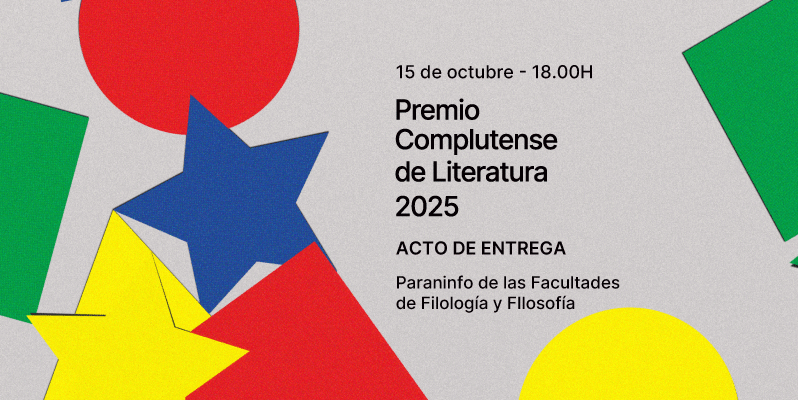 Entrega del Premio Complutense de Literatura 2025