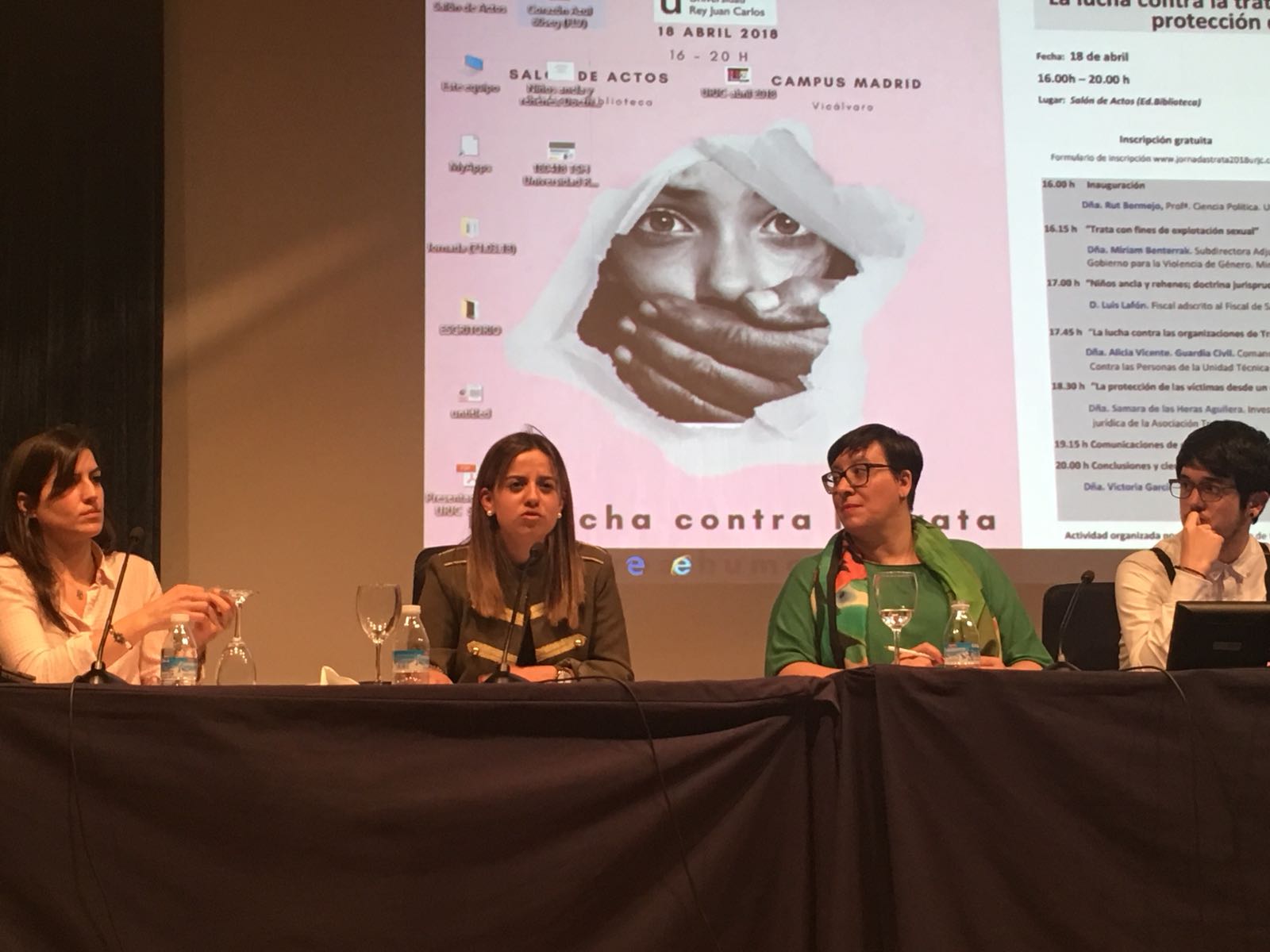 Jornada Trata de Seres Humanos, URJC 2018