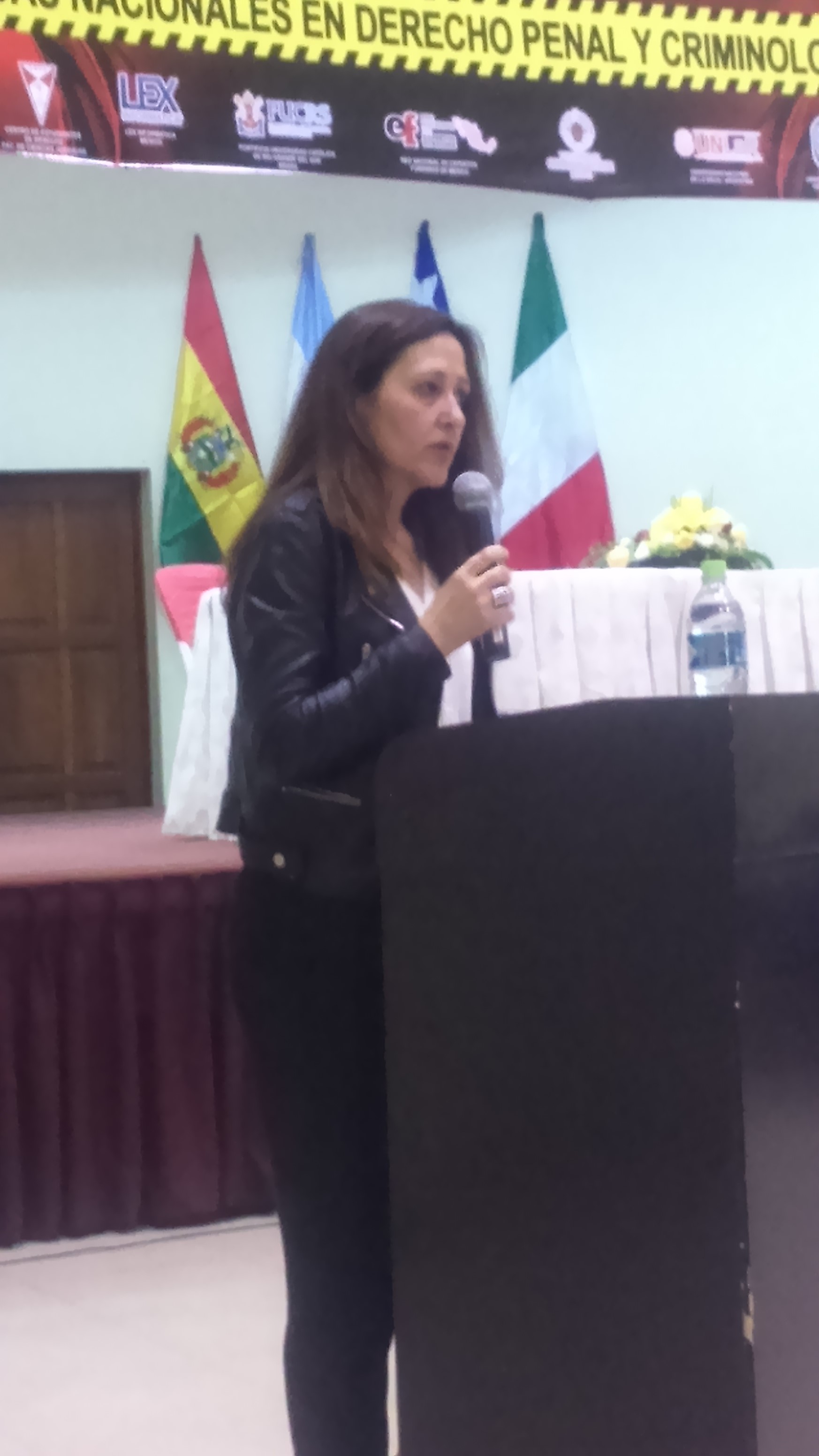 La Profª. Ascensión García Ruiz, intervino en el IV Congreso Latinoamericano de Derecho, II Jornadas Nacionales de Derecho Penal y Criminología