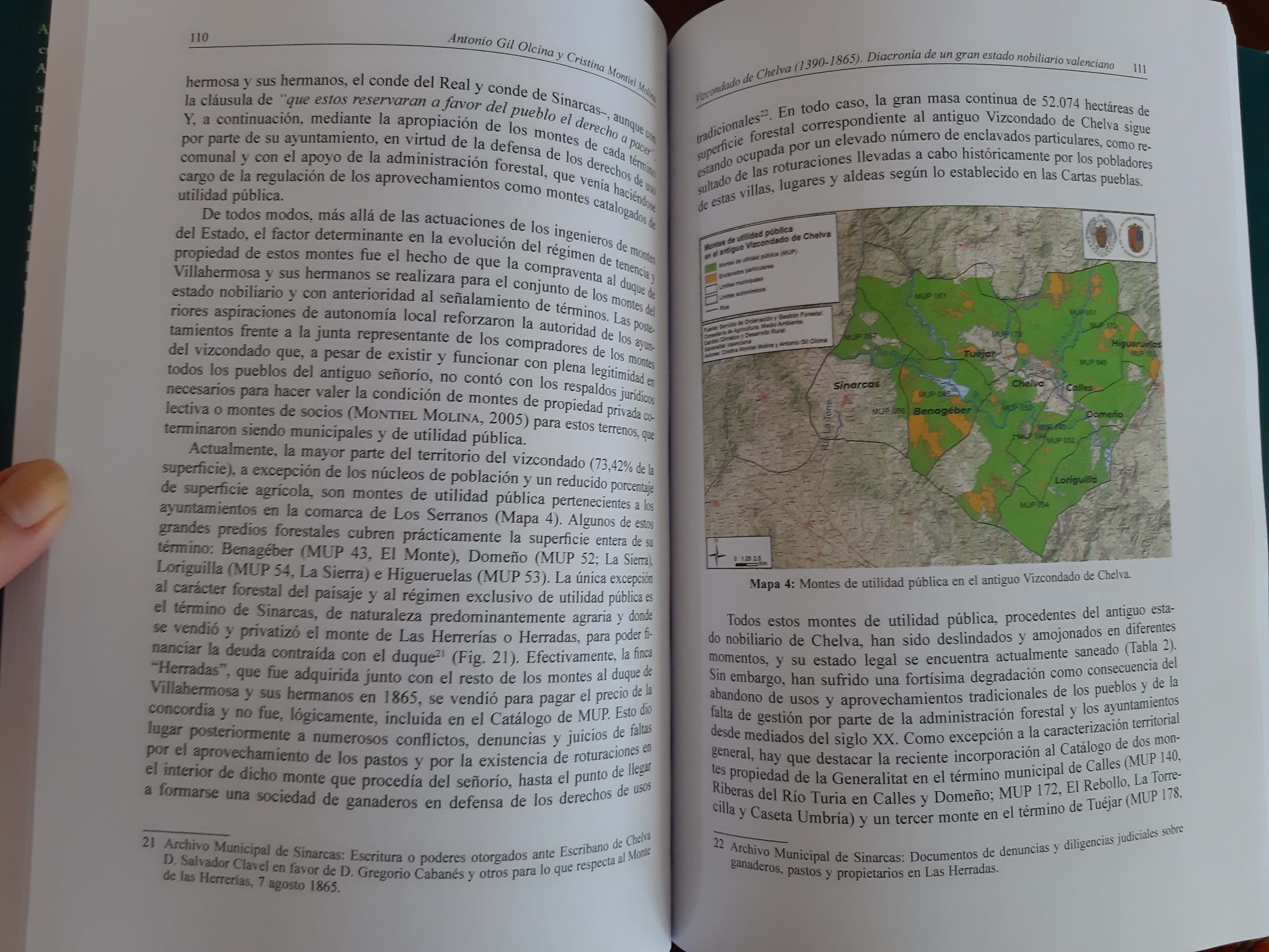 Historia territorial del Vizcondado de Chelva (1300-1865) 