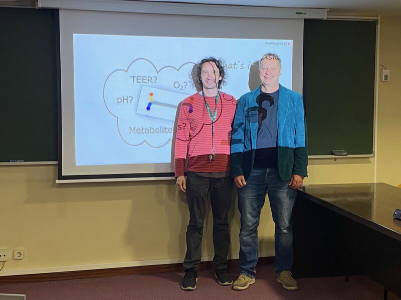 Visit from Torsten Mayr