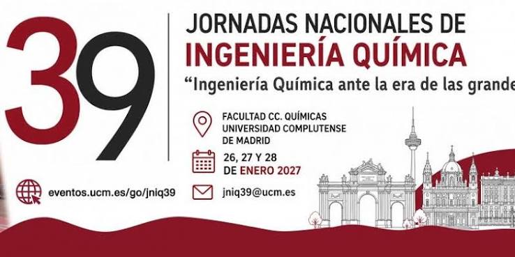 XXIX edición de las Jornadas Nacionales de Ingeniería Química