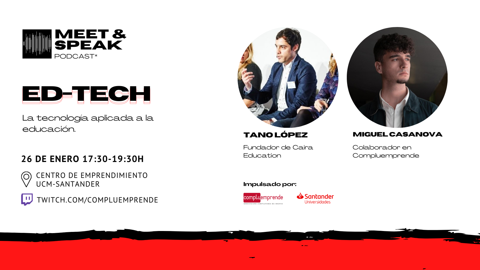 MEET & SPEAK - EDTECH con Tano López