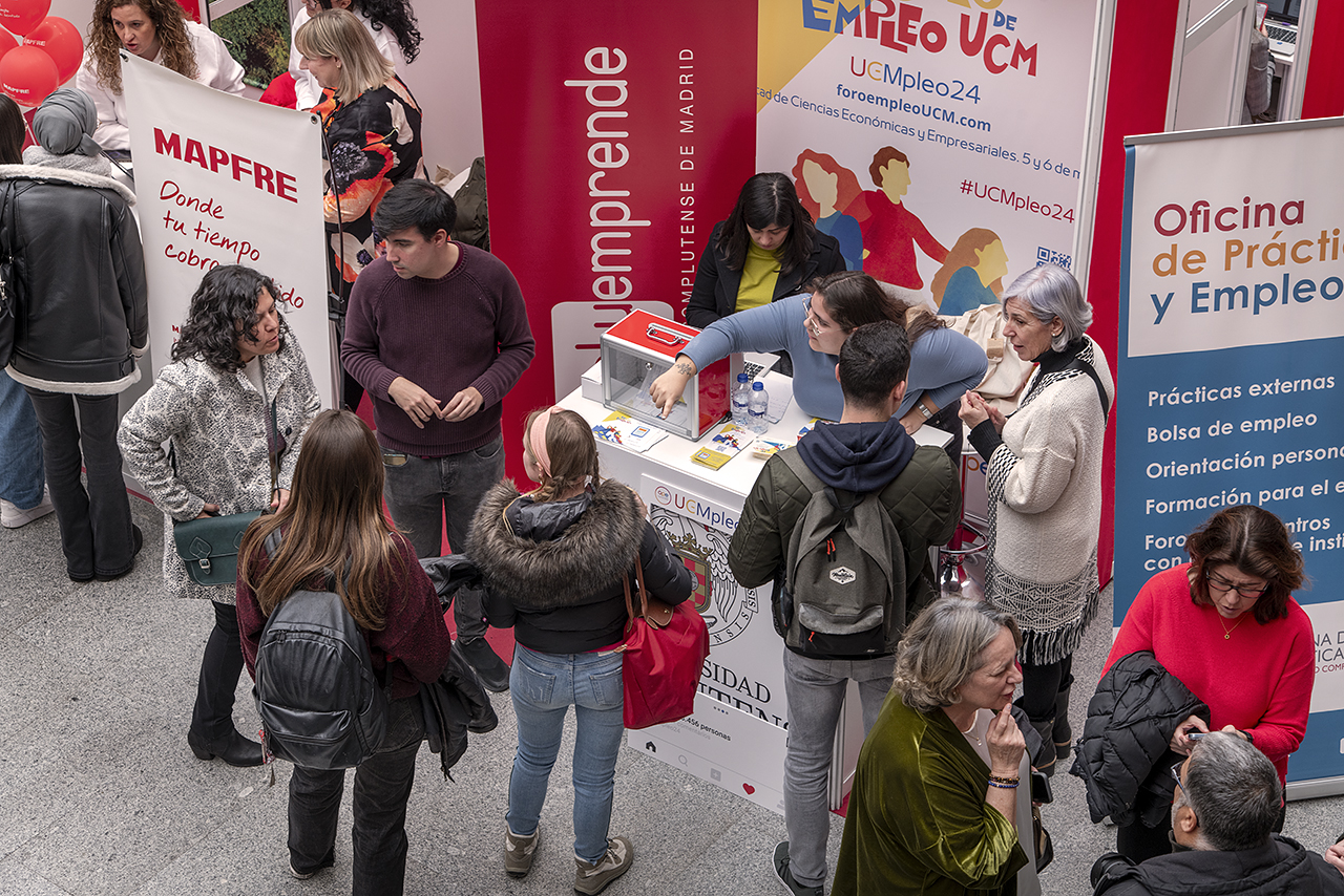 Los campus de Moncloa y Somosaguas celebran UCMpleo24, punto de encuentro entre el talento y las empresas.