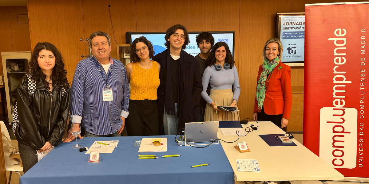 Compluemprende en las Jornadas de Orientación Profesional de Ciencias Físicas y Ciencias Químicas 2025