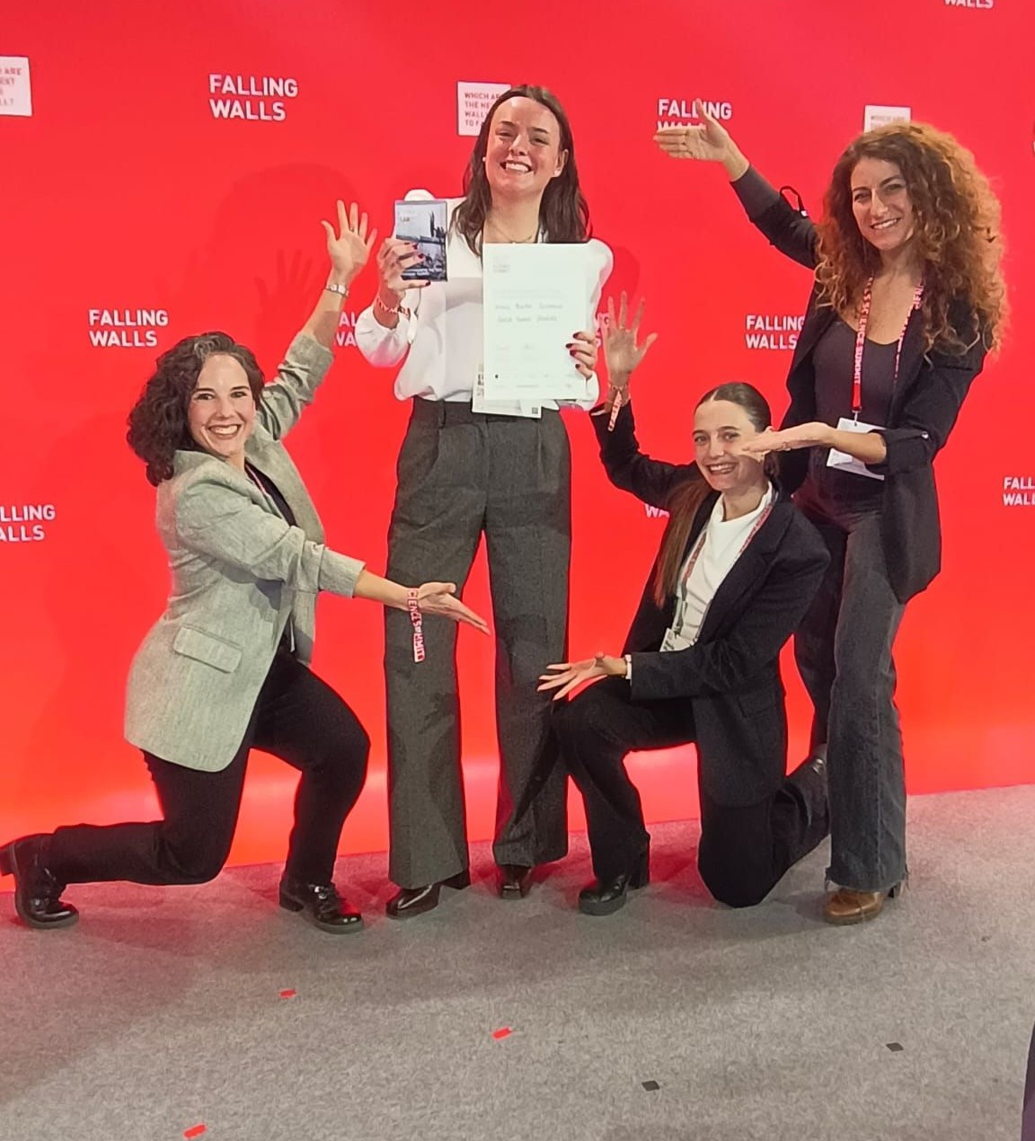 Una doctoranda de la Universidad Complutense logra el mejor resultado de España en la historia de la competición internacional Falling Walls. - 3