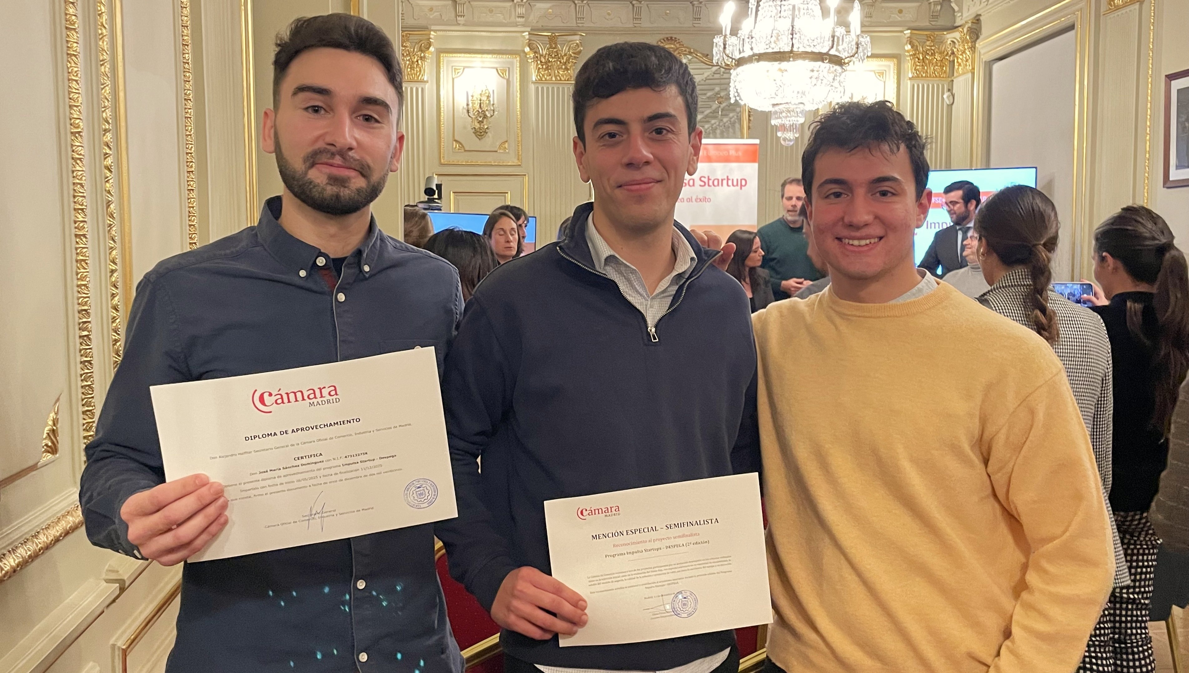 Portrip recibe la Mención Especial en la II Edición del Programa Impulsa Startup - Despega de la Cámara de Comercio. - 2