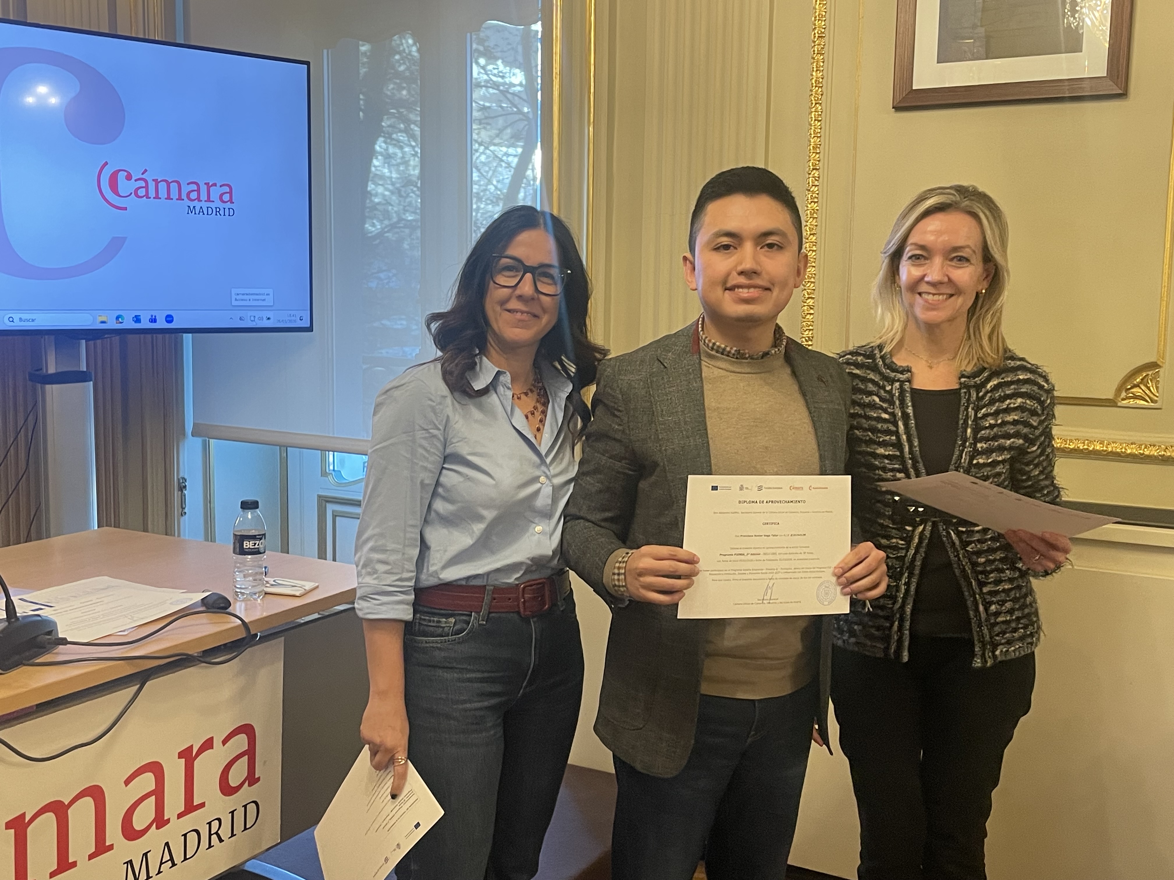 El pasado 26 de marzo se celebró el Demo Day de la II Edición del programa "Piensa" en la Cámara de Comercio de Madrid - 18