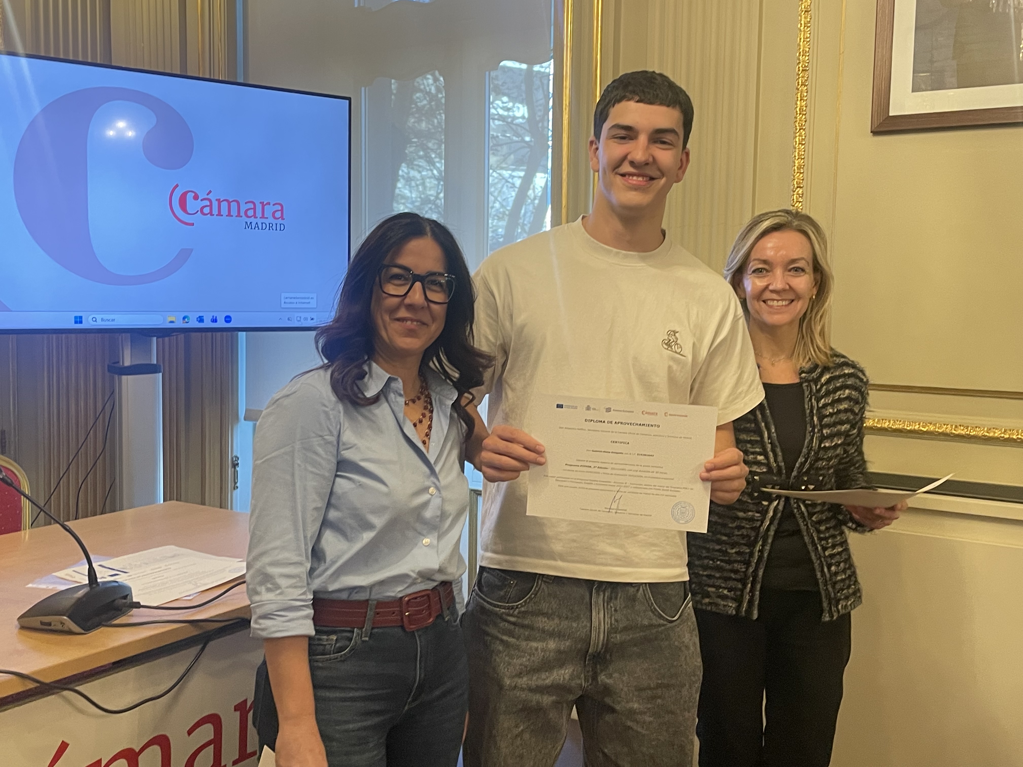 El pasado 26 de marzo se celebró el Demo Day de la II Edición del programa "Piensa" en la Cámara de Comercio de Madrid - 19