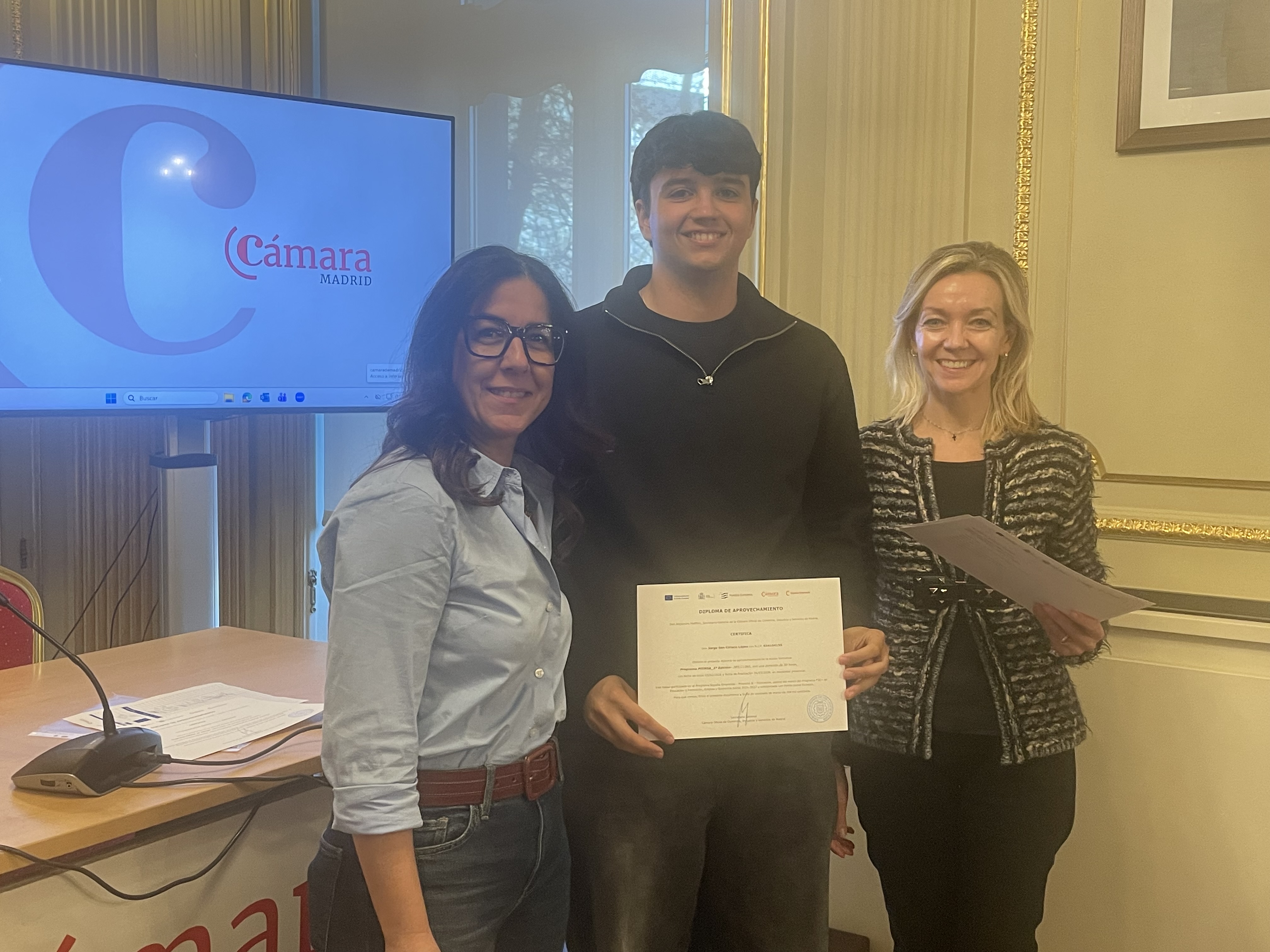 El pasado 26 de marzo se celebró el Demo Day de la II Edición del programa "Piensa" en la Cámara de Comercio de Madrid - 20
