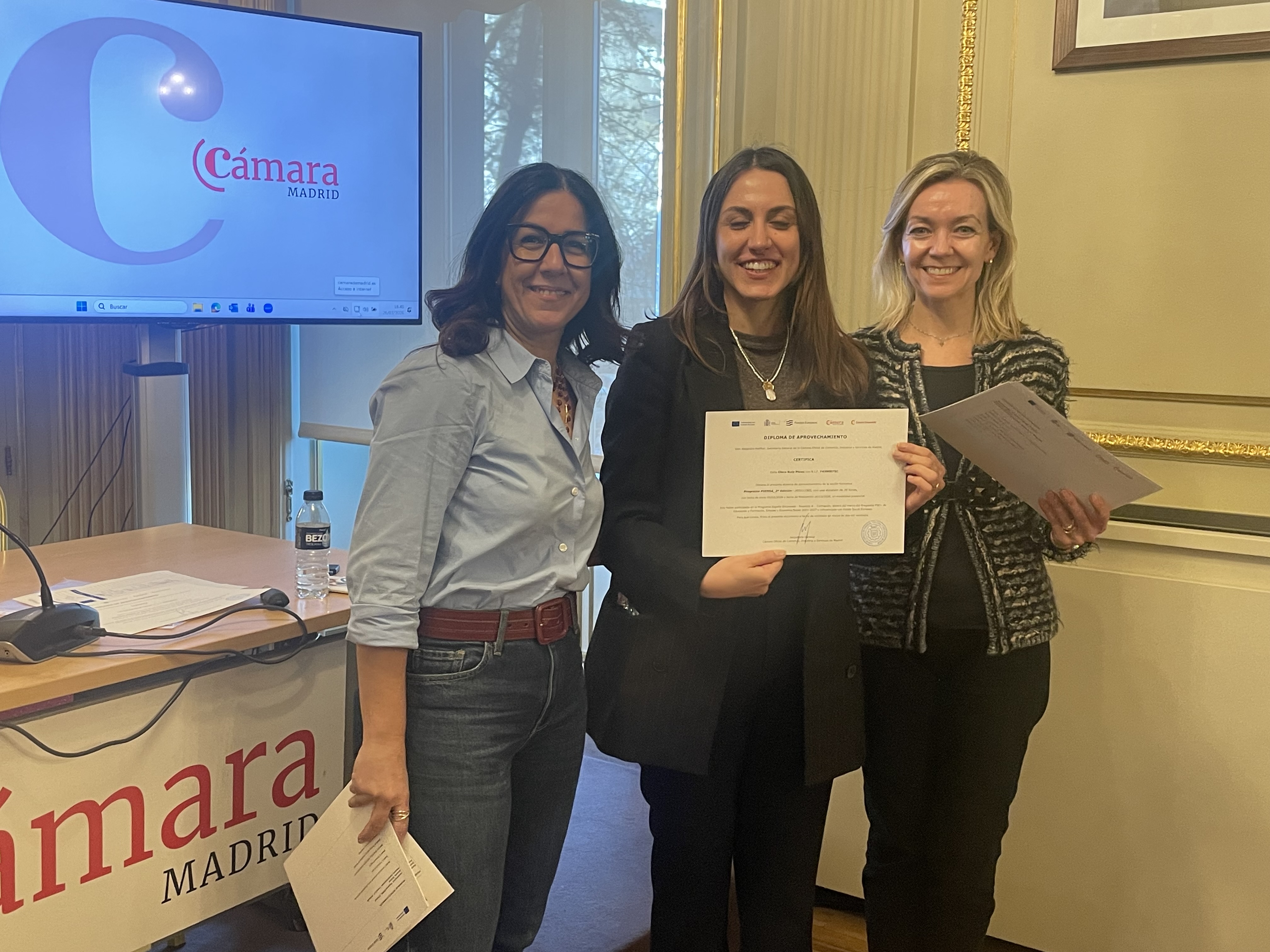 El pasado 26 de marzo se celebró el Demo Day de la II Edición del programa "Piensa" en la Cámara de Comercio de Madrid - 16
