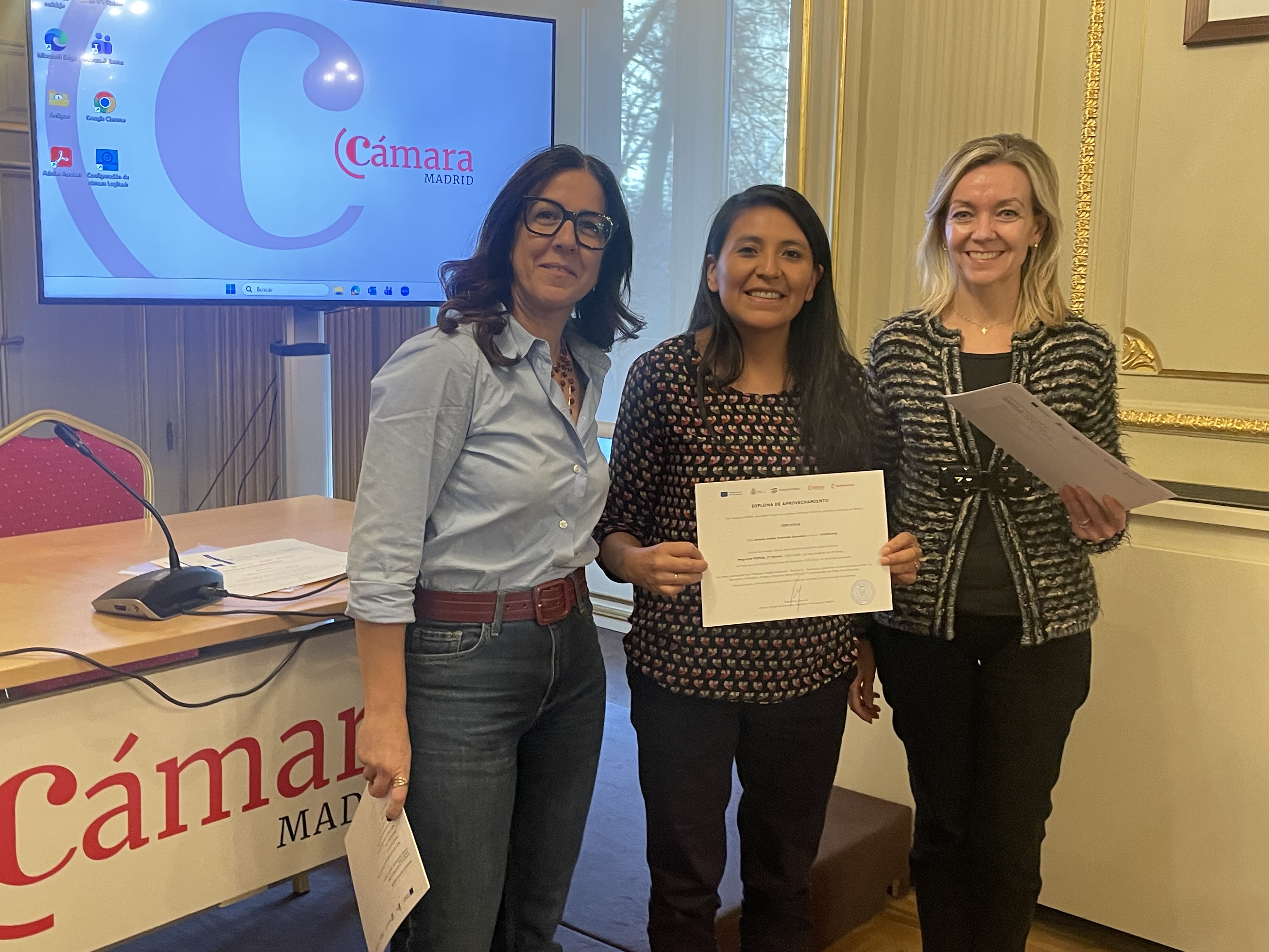 El pasado 26 de marzo se celebró el Demo Day de la II Edición del programa "Piensa" en la Cámara de Comercio de Madrid - 15
