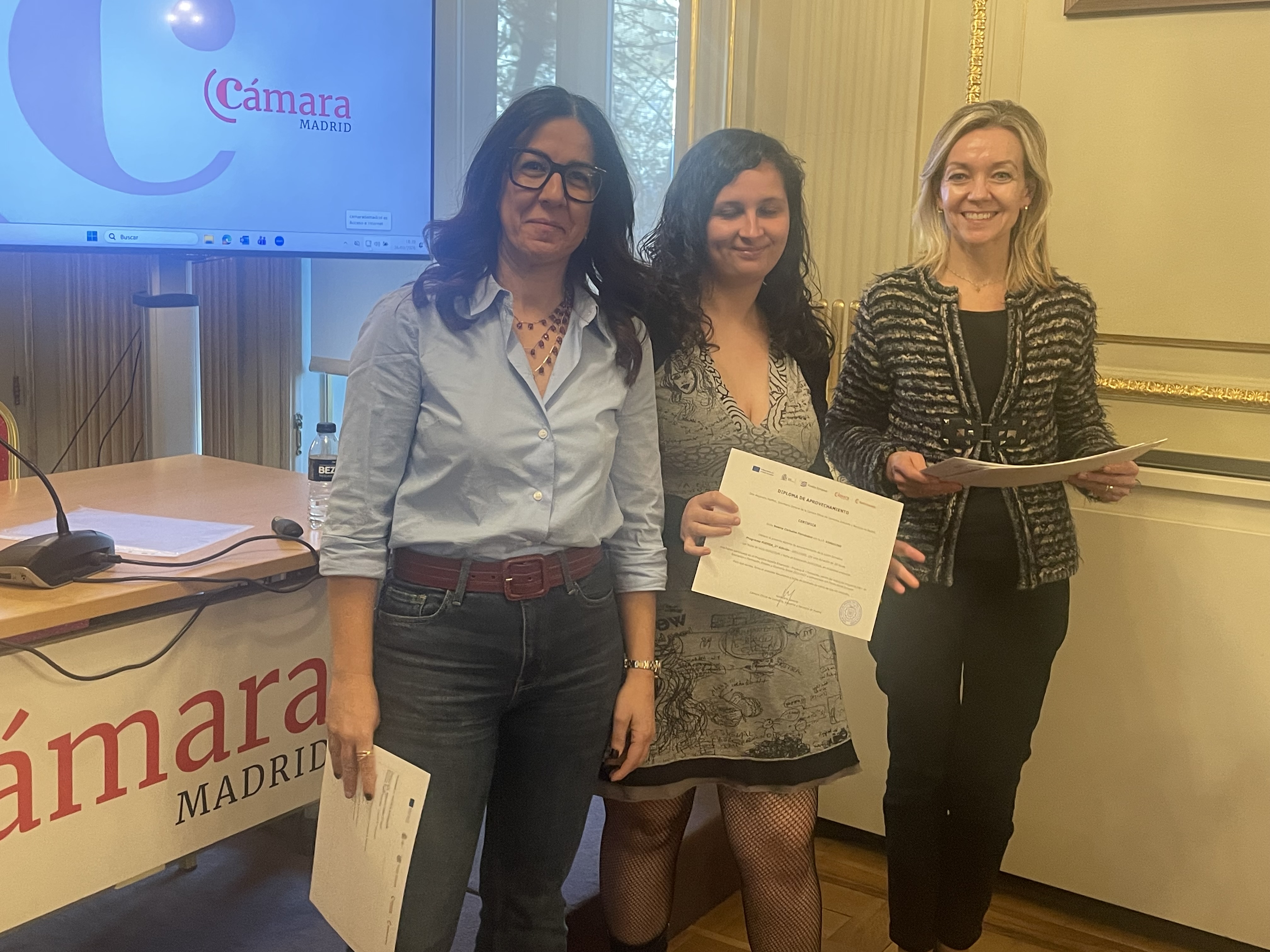 El pasado 26 de marzo se celebró el Demo Day de la II Edición del programa "Piensa" en la Cámara de Comercio de Madrid - 11