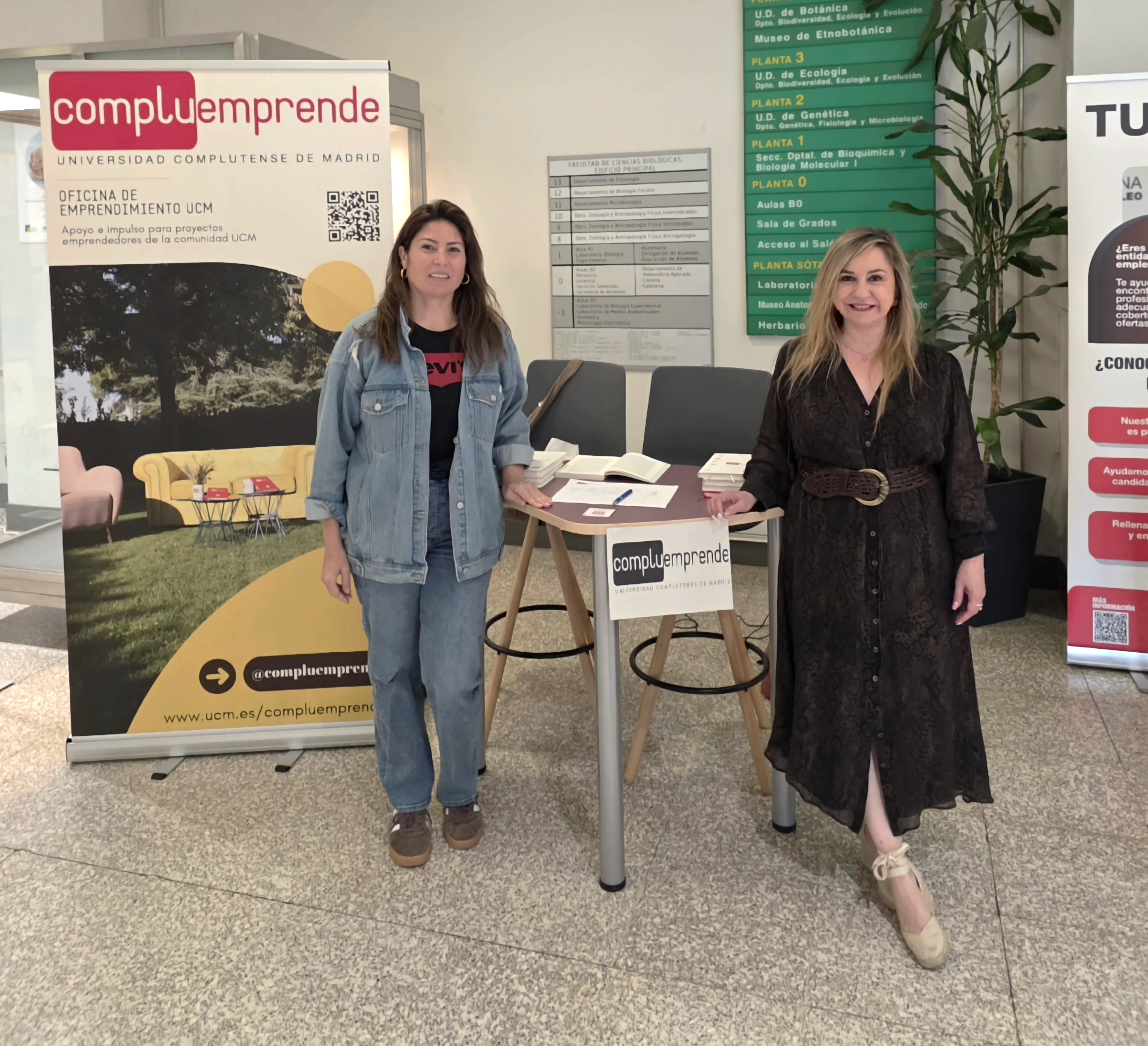 Compluemprende en la Jornada de Empleabilidad de la Facultad de CC Biológicas