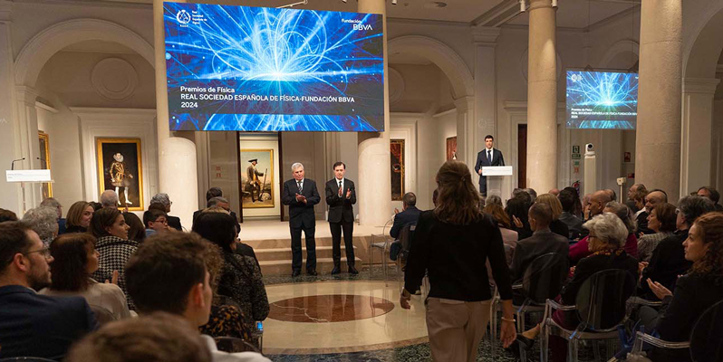 Patricio Gómez, Premio de la RSEF y la Fundación BBVA
