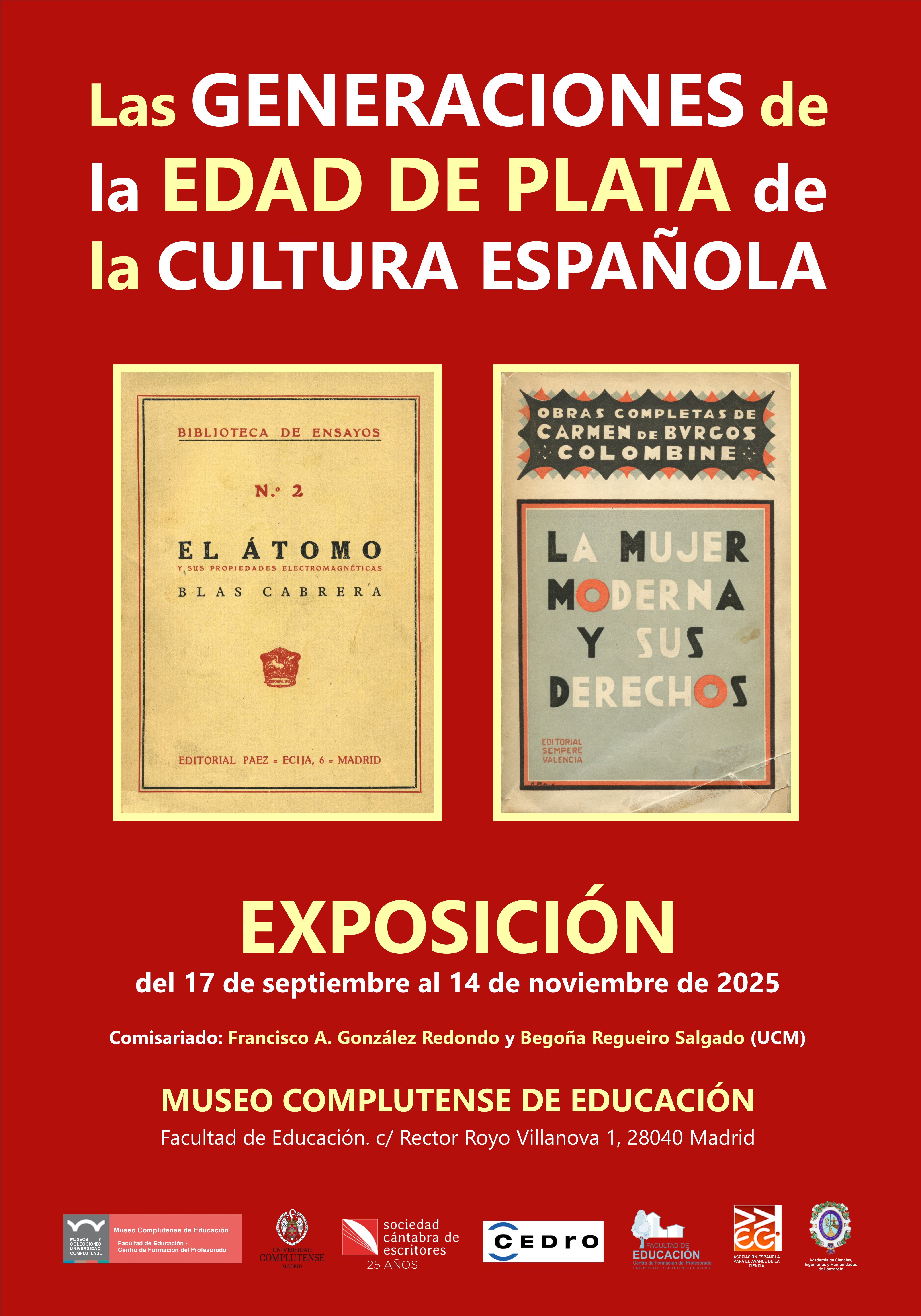 Exposición "Las Generaciones de la Edad de Plata"