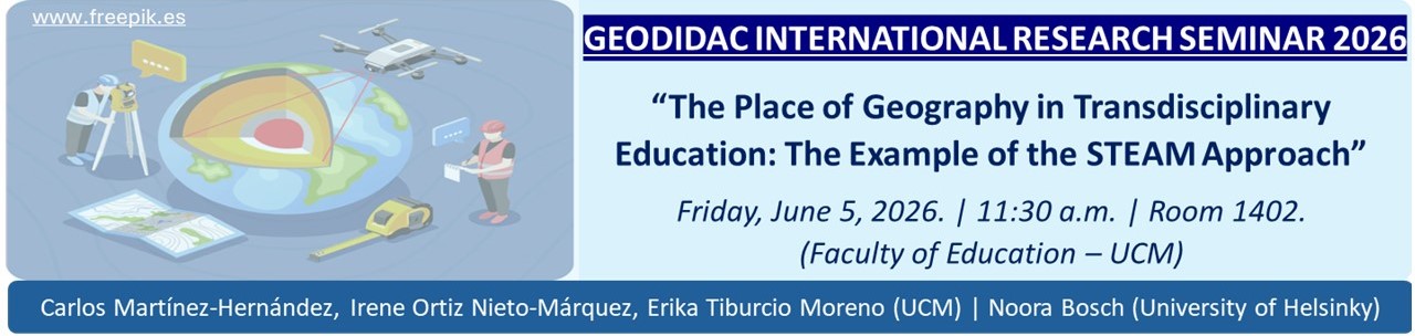 Seminario "The Place of Geography in Transdisciplinary Education: The Example of the STEAM Approach"