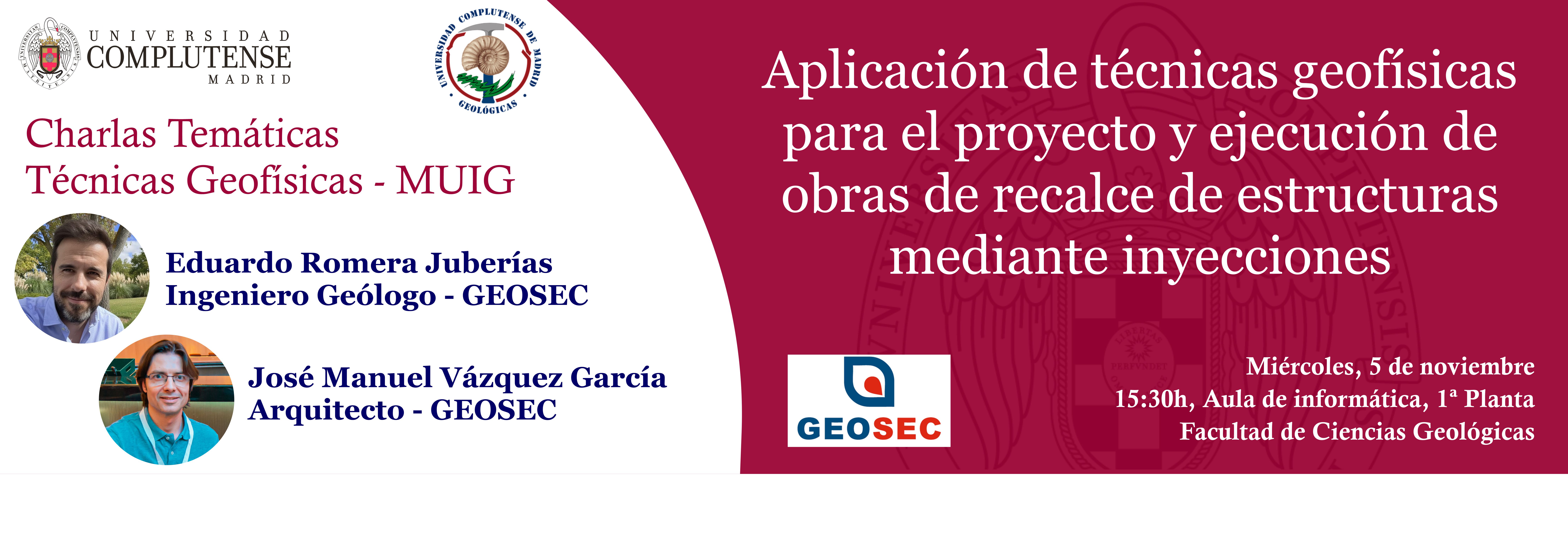 Charla GEOSEC
