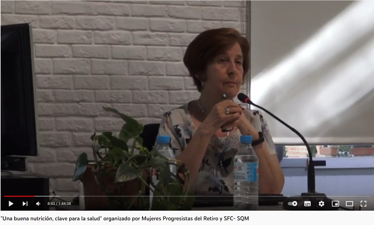 Lola Marrodán charla sobre calidad de vida y salud física y mental en mujeres - Junio 2022