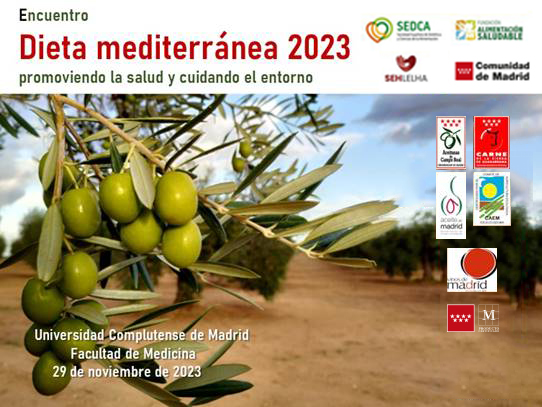 Encuentro sobre Dieta Mediterránea con la participación Mª Dolores Marrodán (29/11)