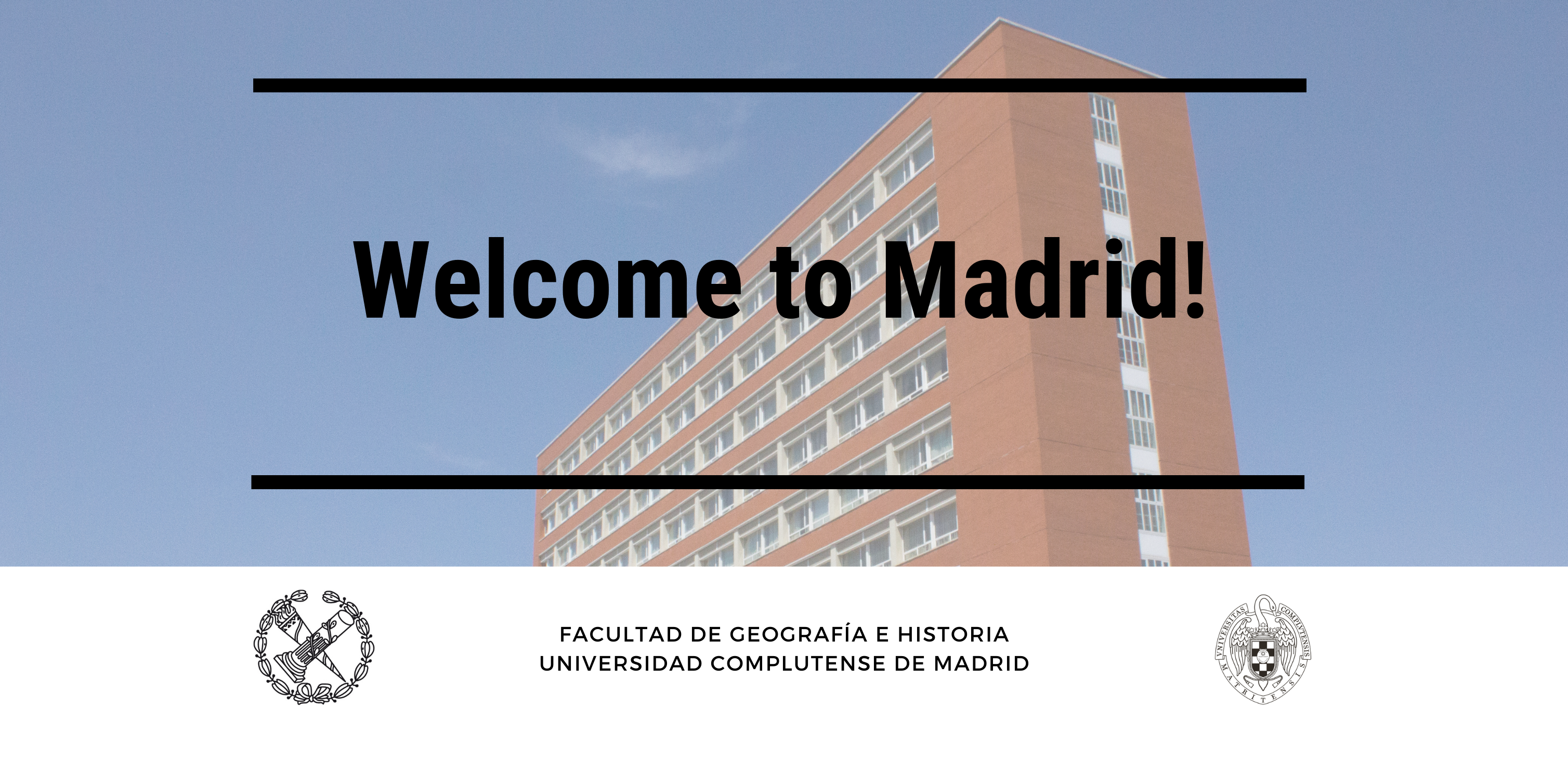 Welcome to Madrid!