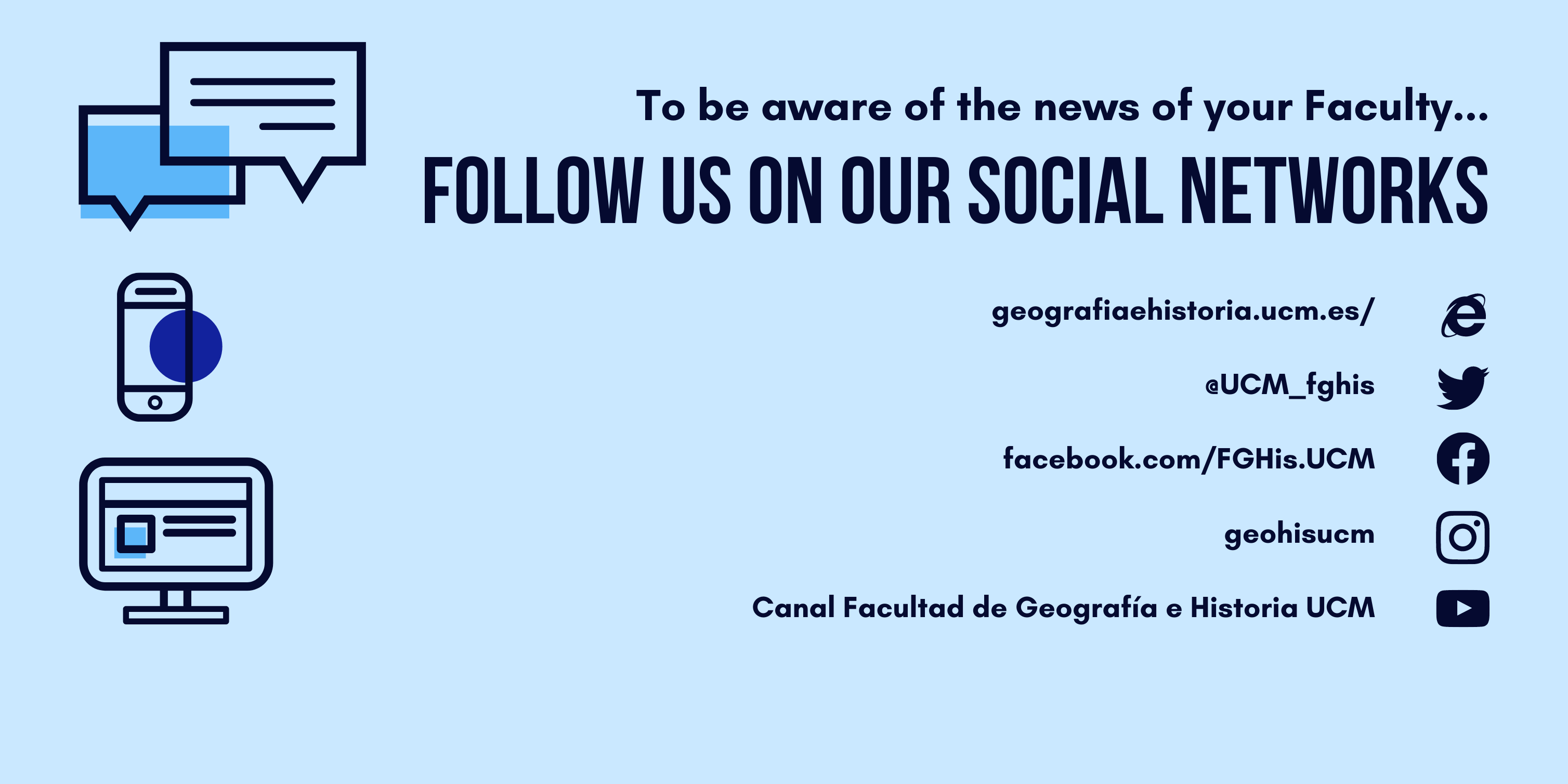 Follow us on our social networks