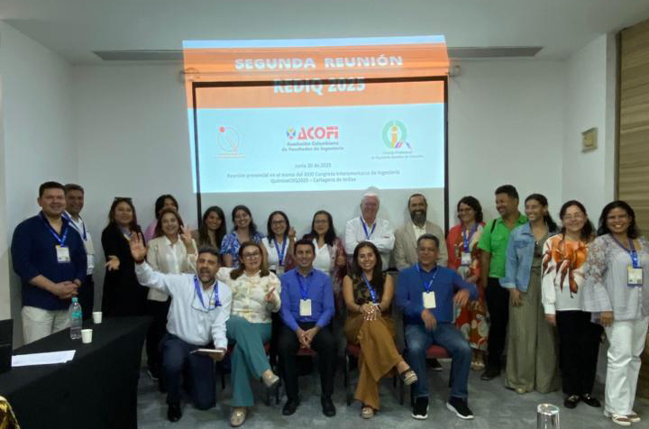 Participación del profesor Carlos Negro en la Red Colombiana de Programas en Ingenieria Quimica, REDIQ