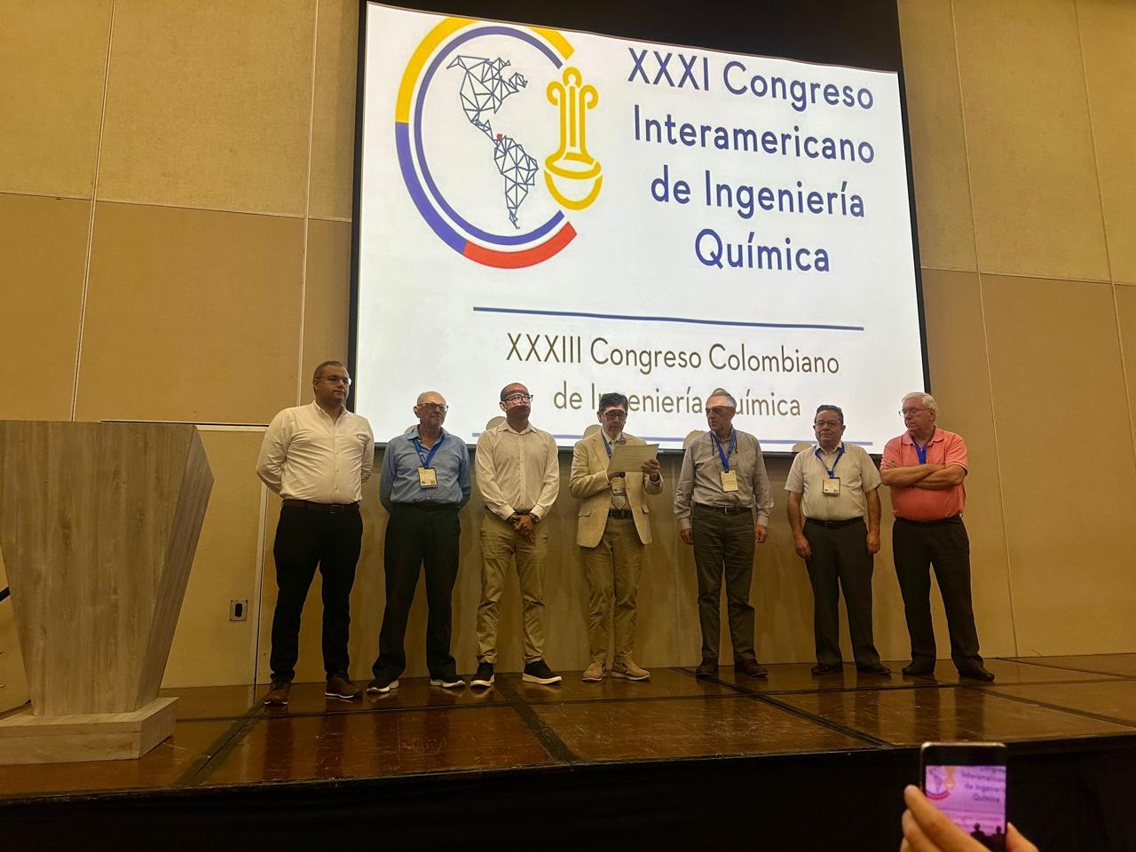Participación del profesor Carlos Negro en la entrega del Premio James Y. Oldshue