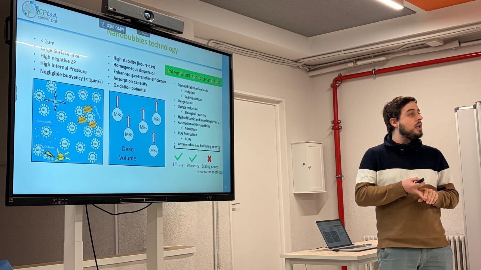 Guillermo Nieto participa en el Seminario de Investigación del Programa de Doctorado en Ingeniería Química