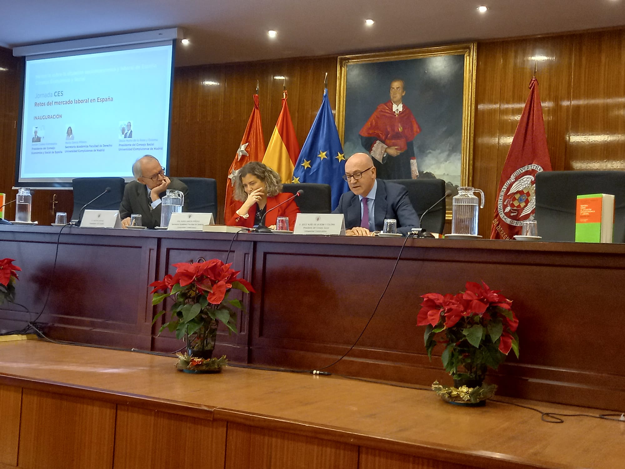 El CES celebra la Jornada Retos del mercado laboral en España en la Universidad Complutense